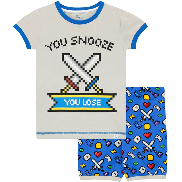 Harry Bear Gaming Short Pyjamas - Character.com