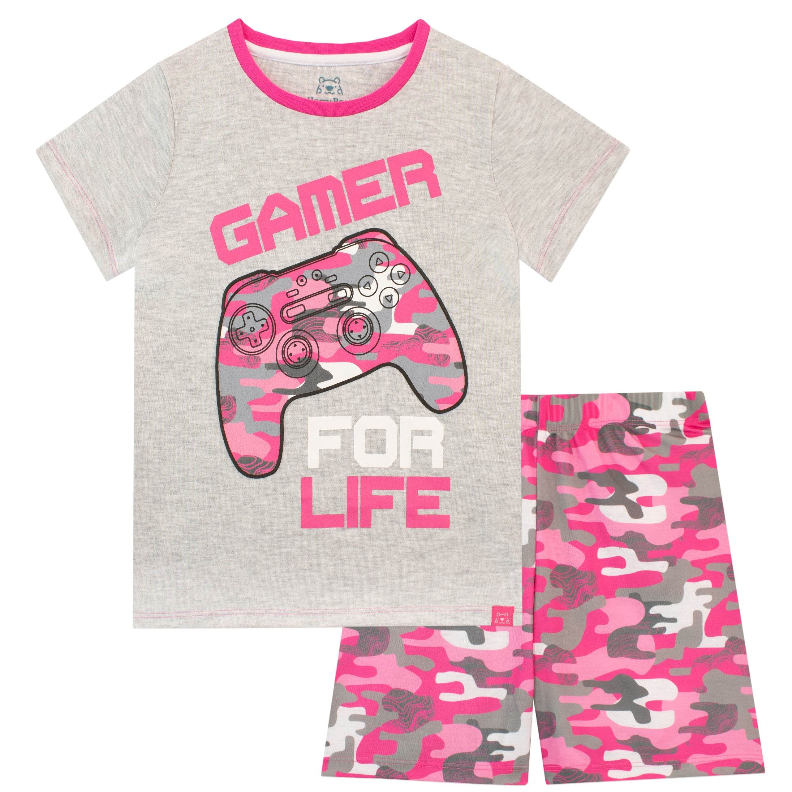 Harry Bear Girls Gaming Pyjamas - Character.com
