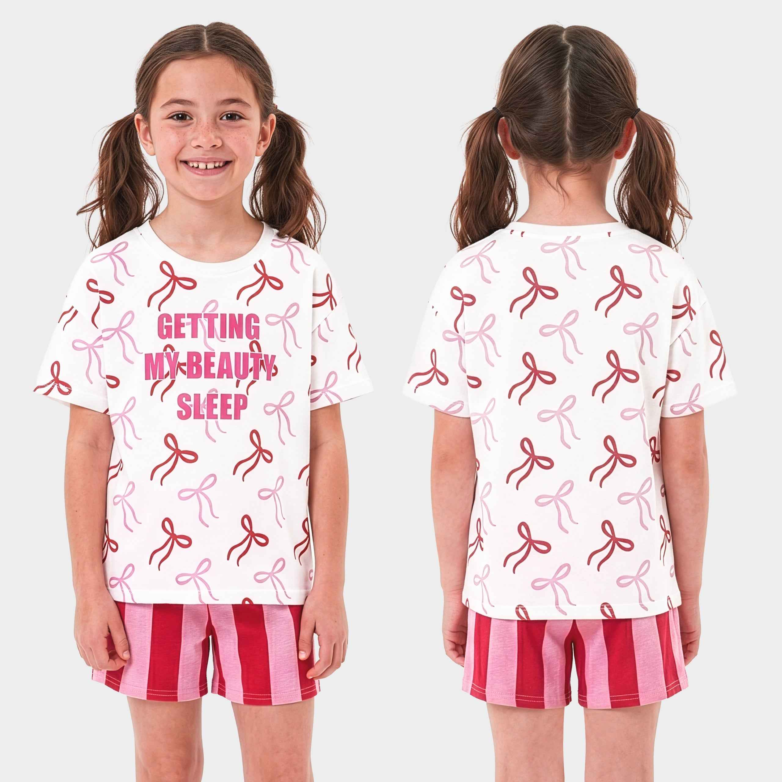 Hear Bear Bow & Heart 2 Pack Pyjamas