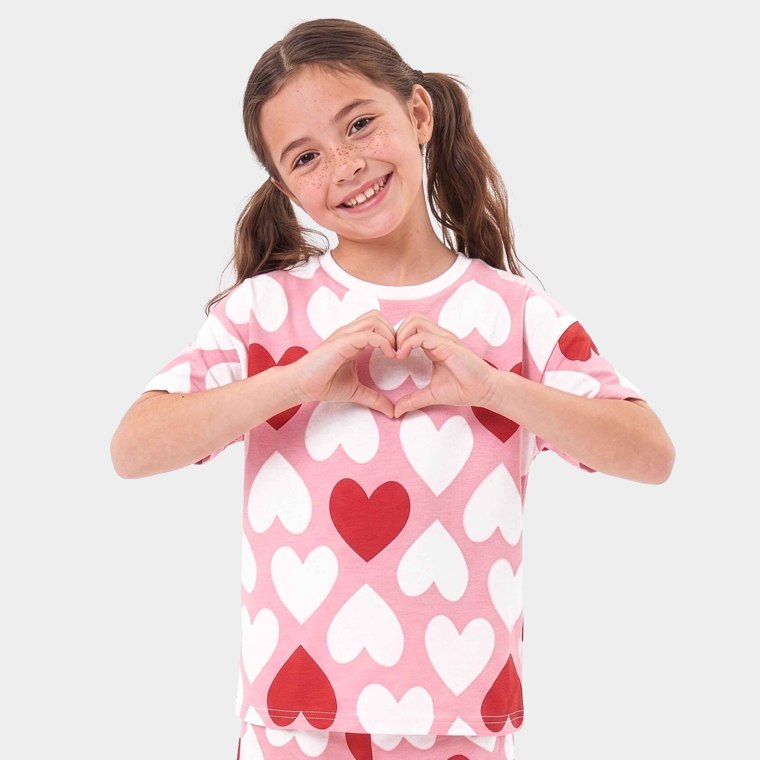 Hear Bear Bow & Heart 2 Pack Pyjamas