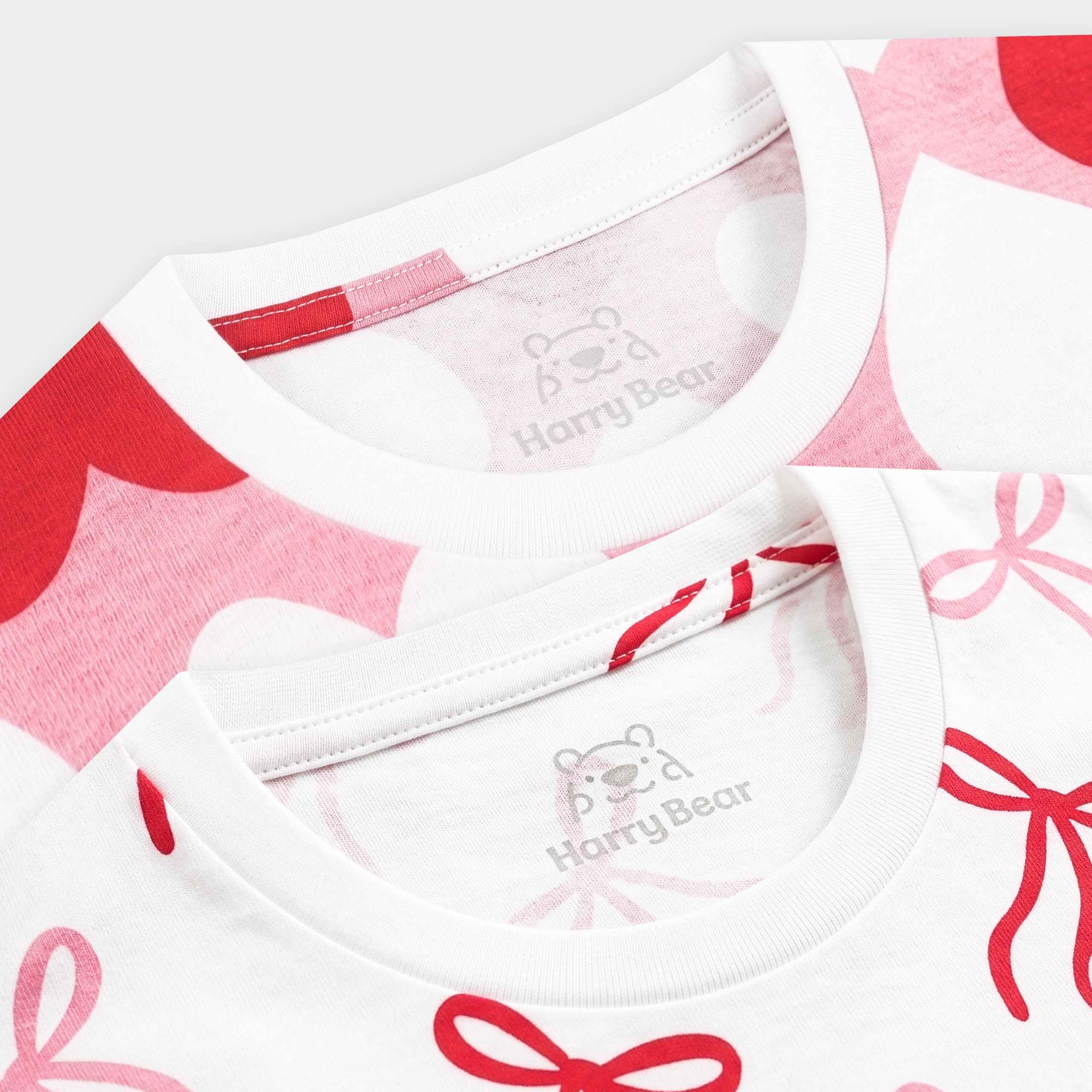 Hear Bear Bow & Heart 2 Pack Pyjamas