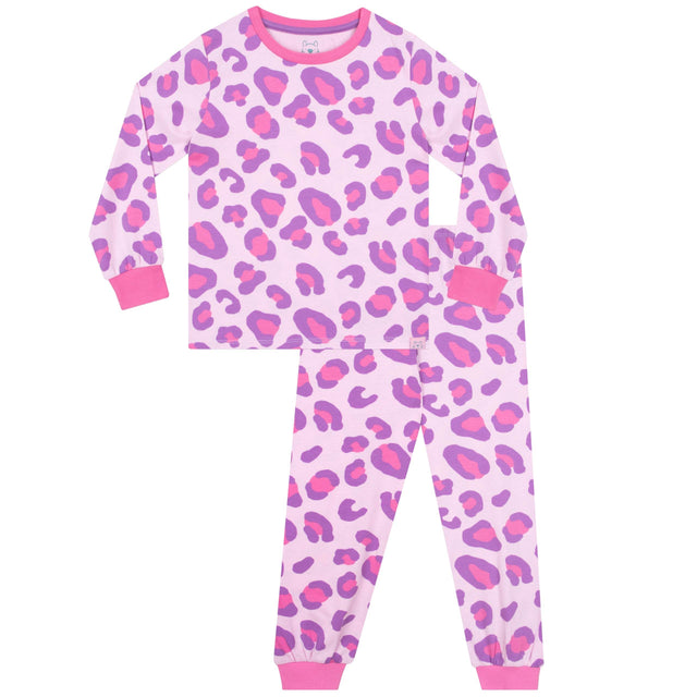 Harry Bear Leopard Print Long Pyjamas - Character.com