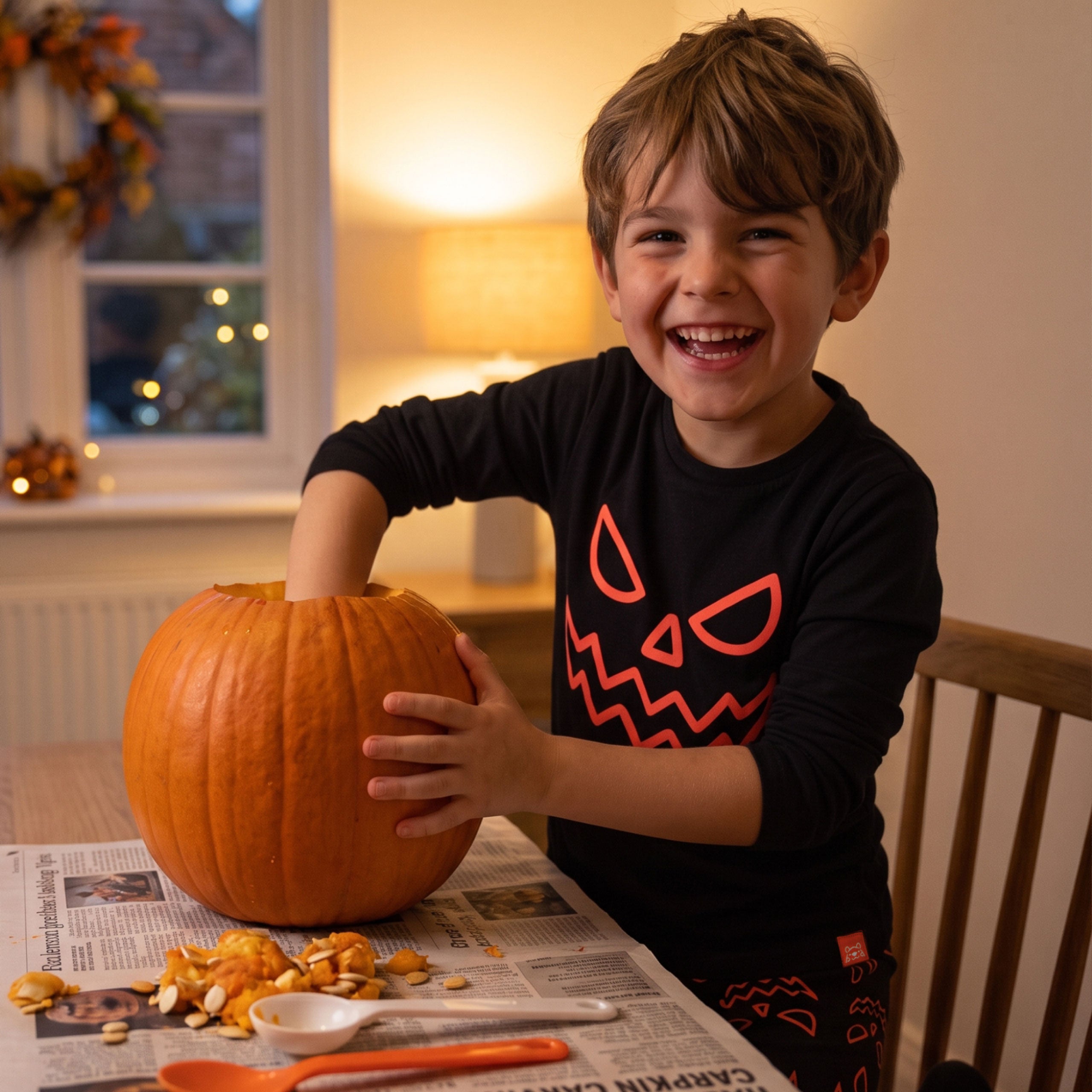 Harry Bear Pumpkin Glow in the Dark Pyjamas