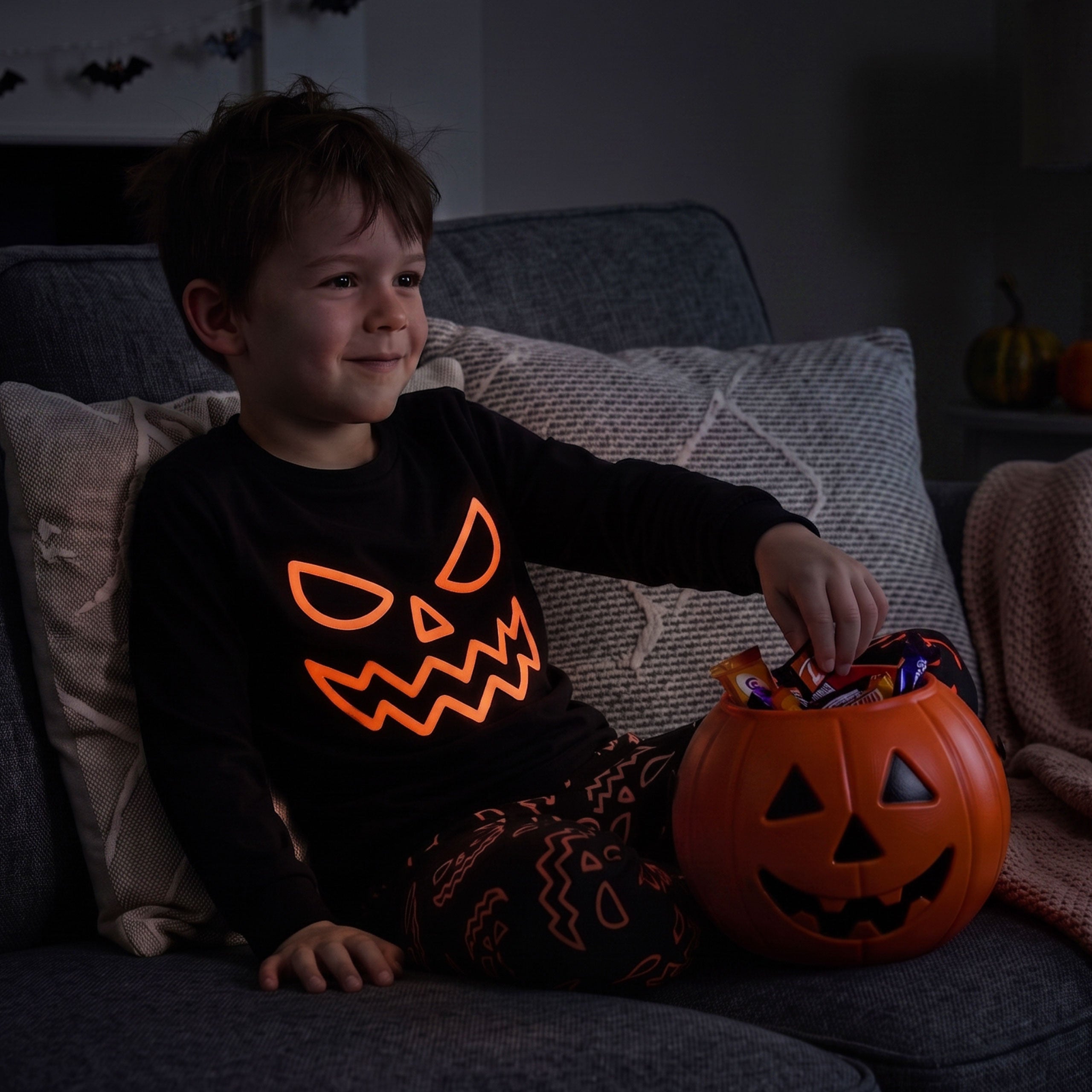 Harry Bear Pumpkin Glow in the Dark Pyjamas