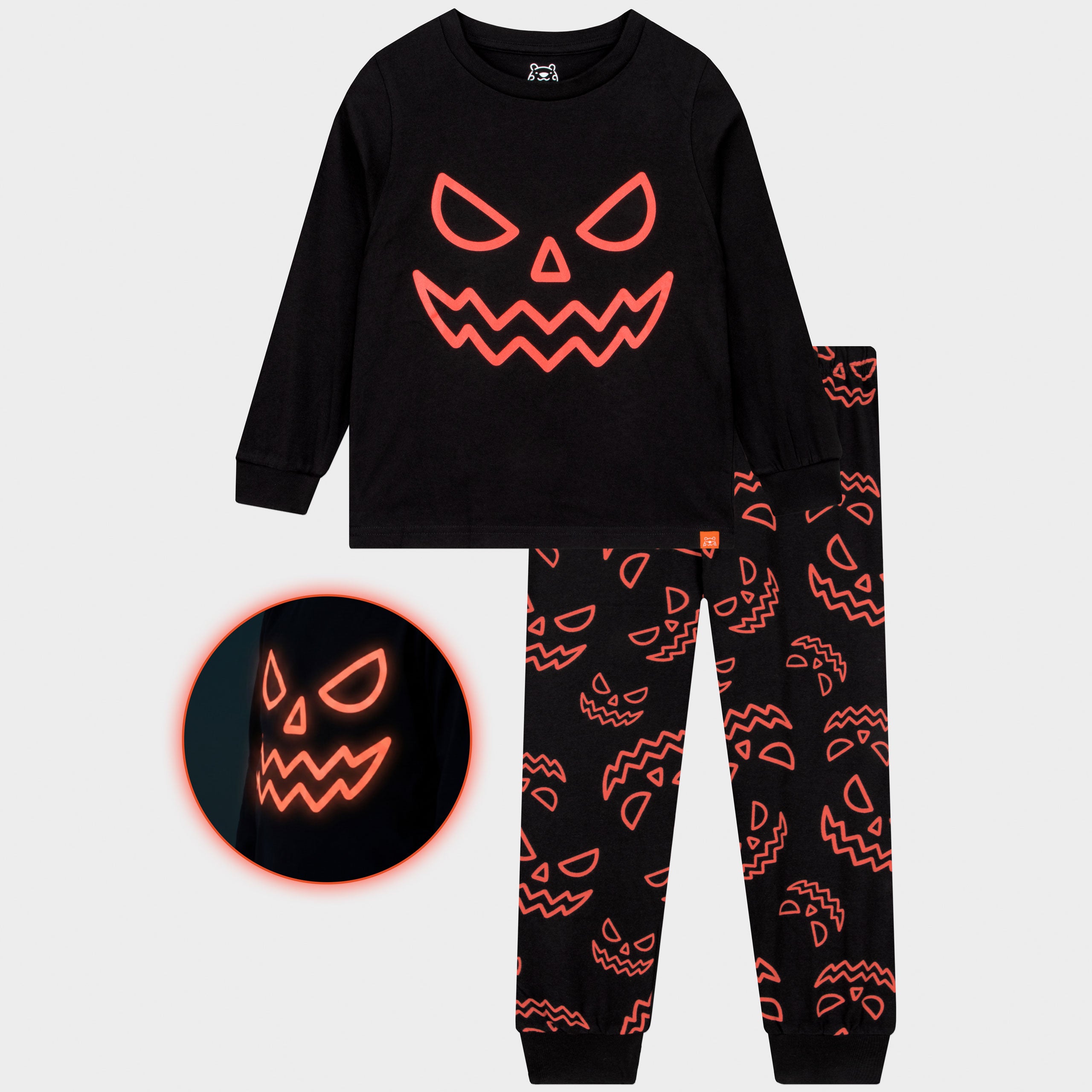 Harry Bear Pumpkin Glow in the Dark Pyjamas