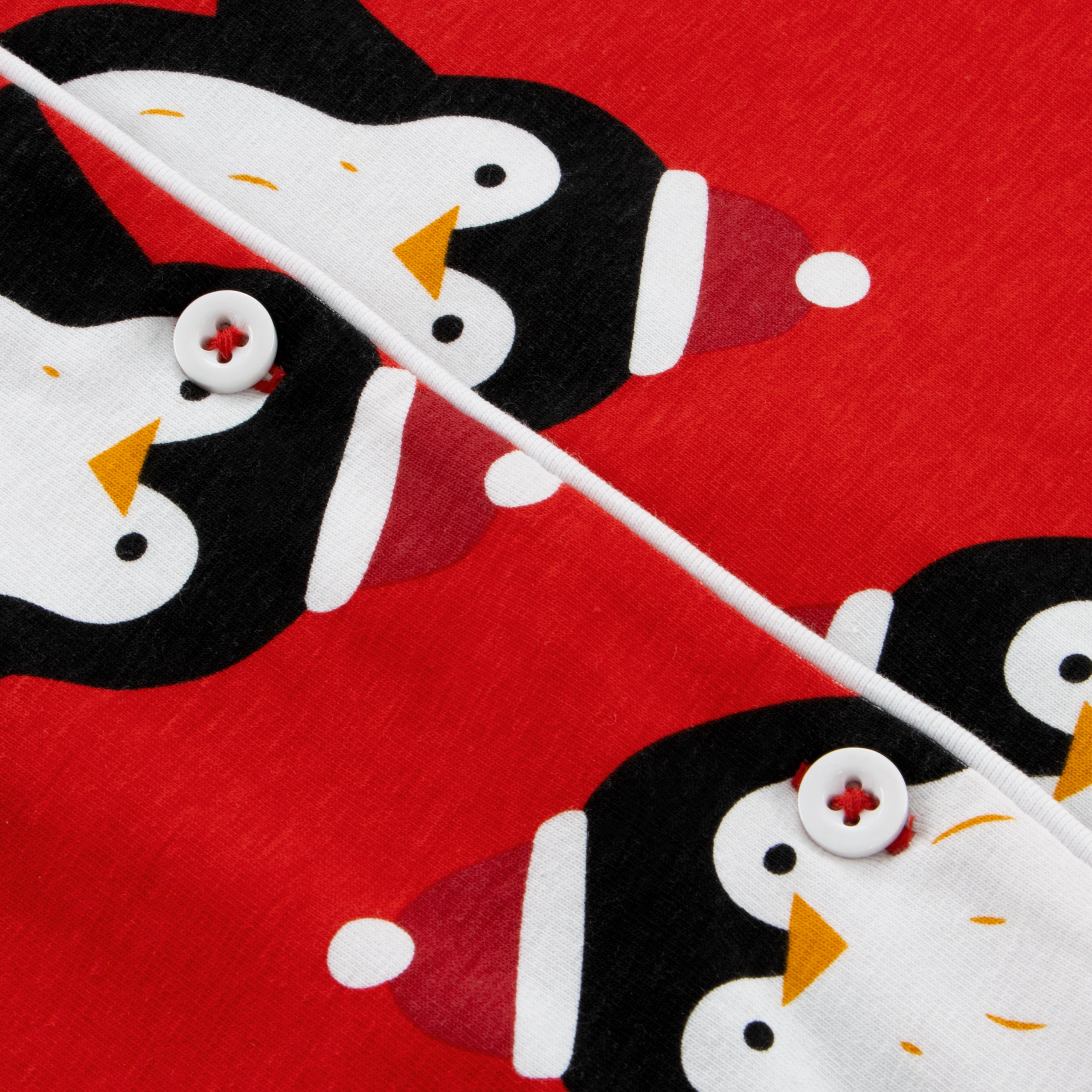 Harry Bear Mens Penguin Christmas Pyjamas