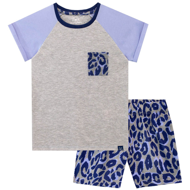 Harry Bear Leopard Print Short Pyjamas - Character.com