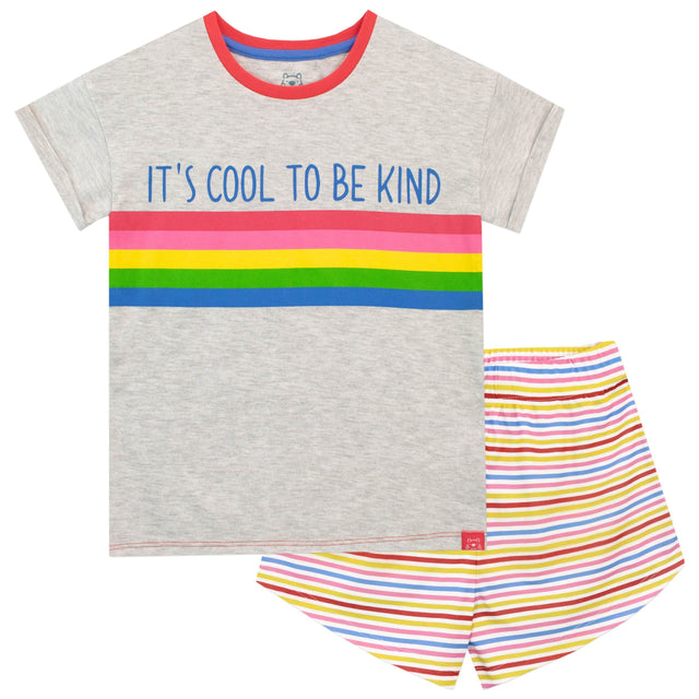 Harry Bear It's Cool To Be Kind Rainbow Short Pyjamas - Character.com