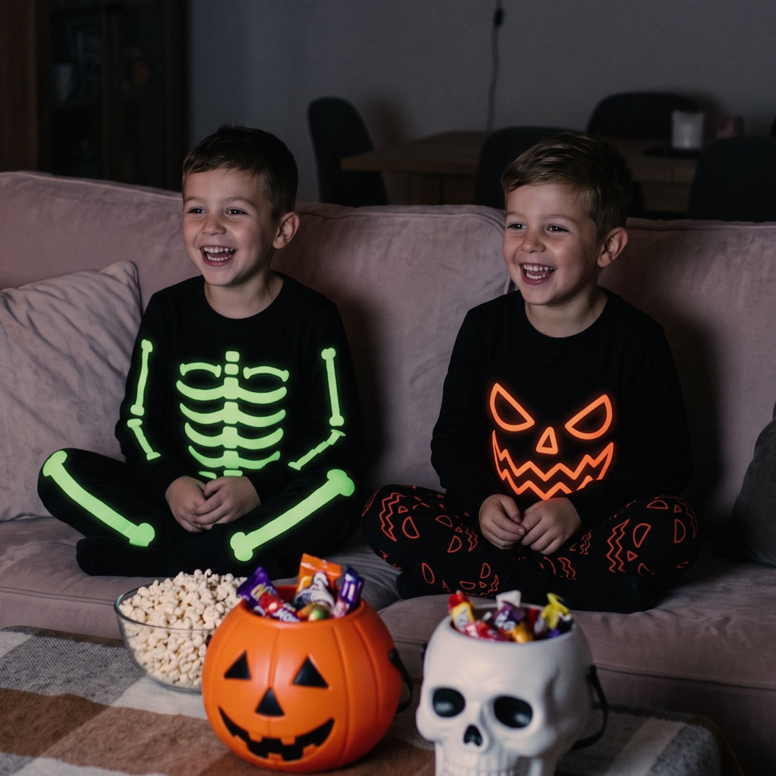 Harry Bear Glow in the Dark Skeleton Pyjamas