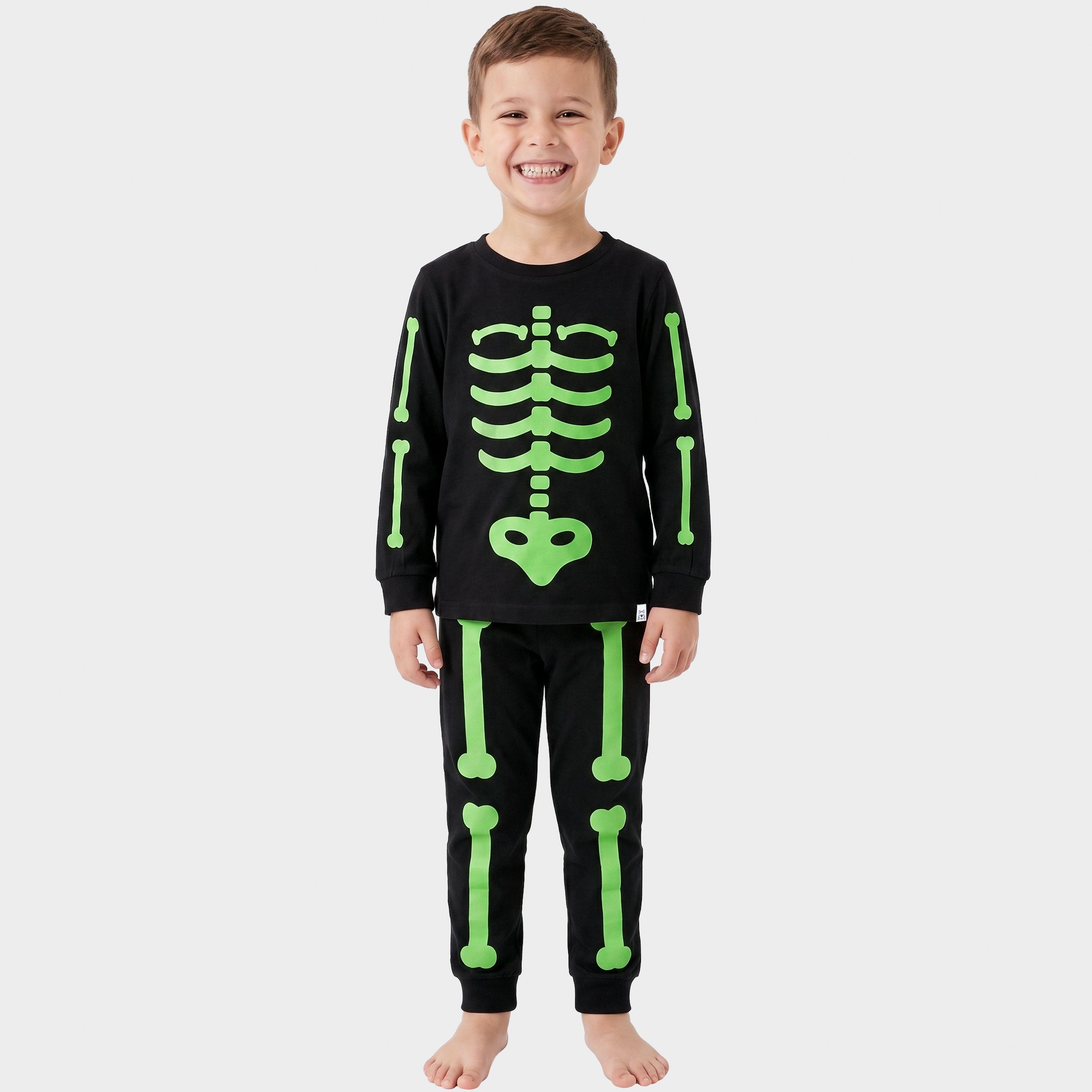 Harry Bear Glow in the Dark Skeleton Pyjamas