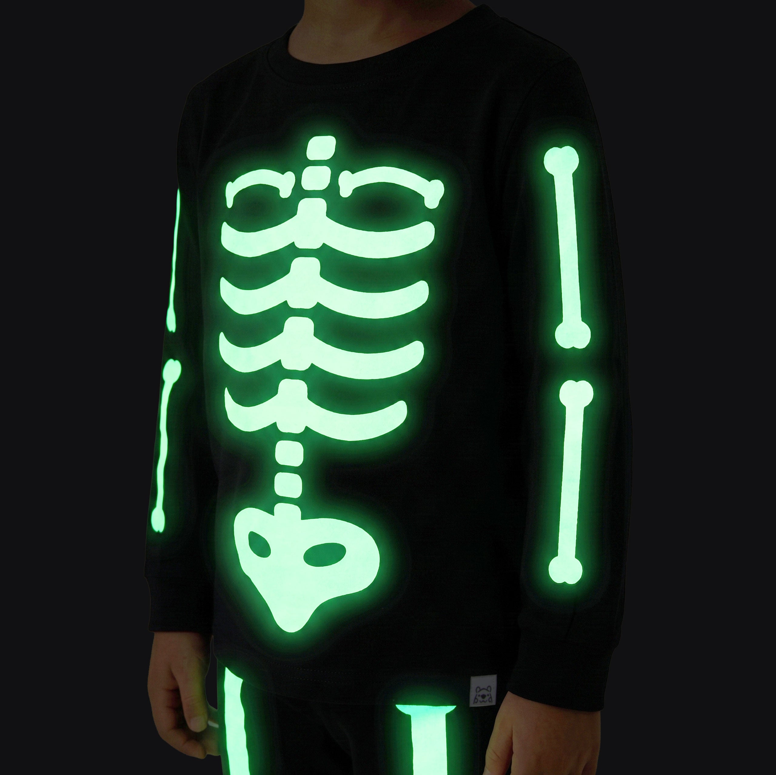Harry Bear Glow in the Dark Skeleton Pyjamas