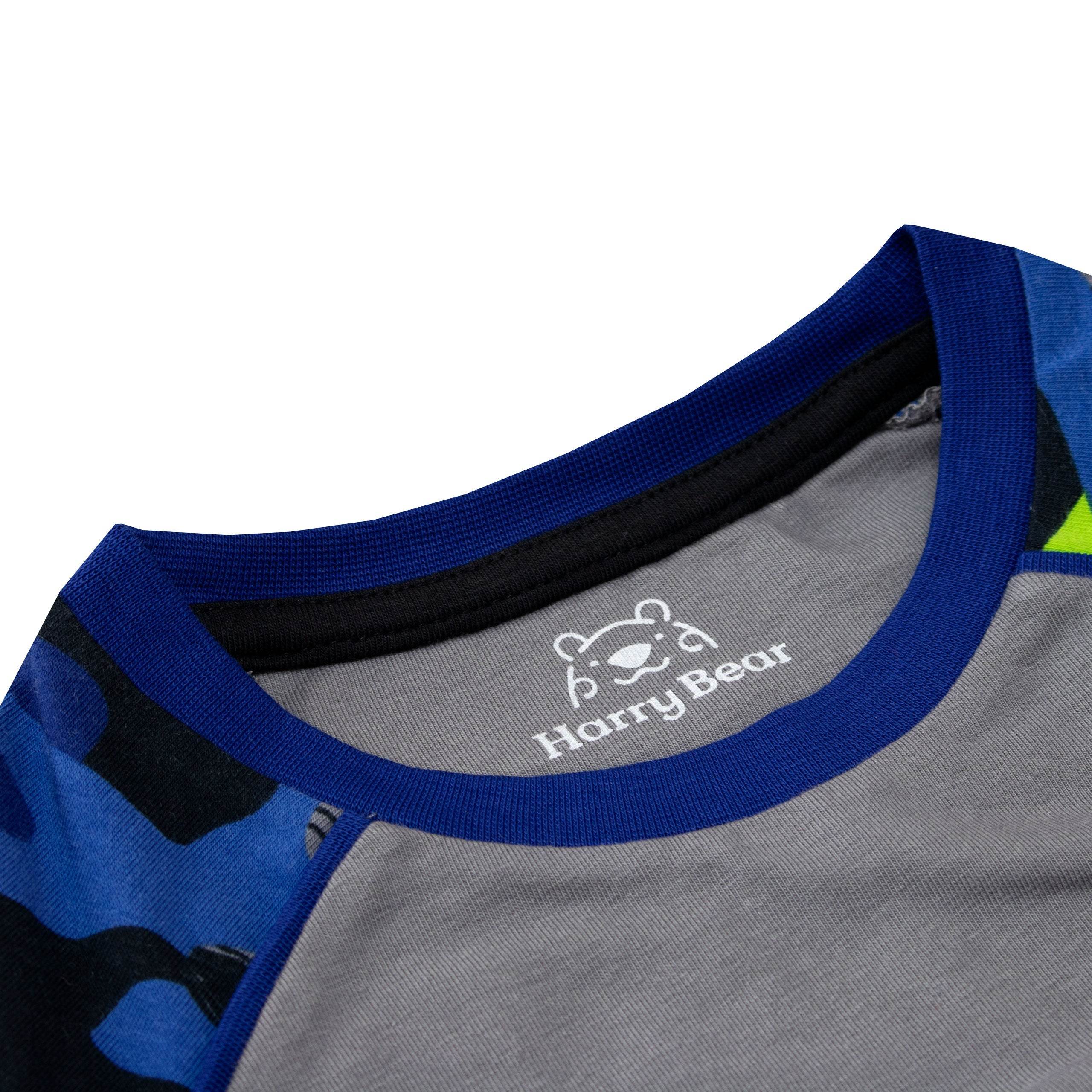 Harry Bear Camouflage Skull Snuggle Fit Pyjamas - Character.com