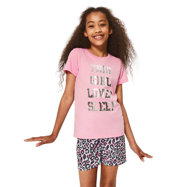 Harry Bear Sleep Slogan Short Pyjamas - Character.com