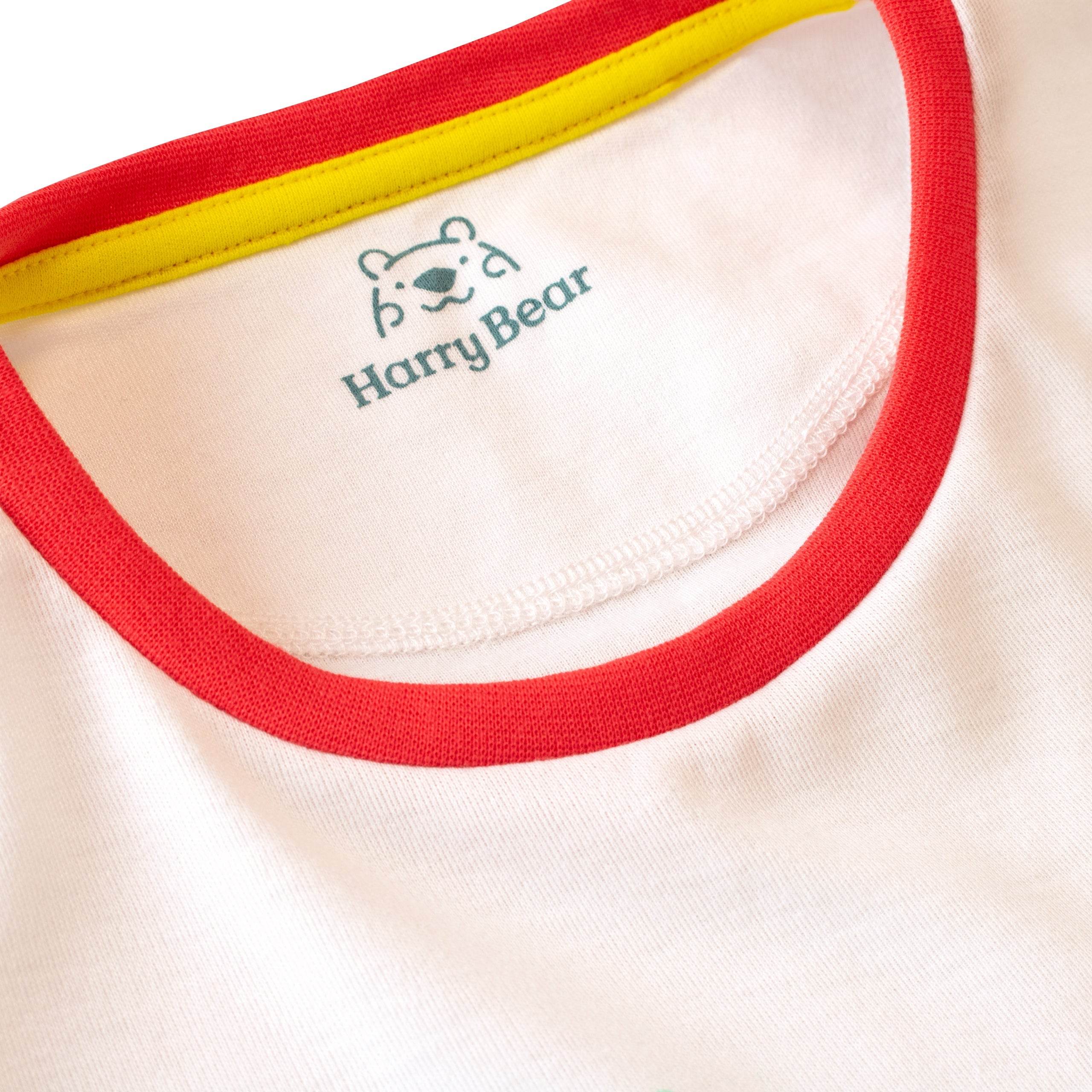 Harry Bear Mädchen Pyjama Mit Eisbecher-Motiv – 'Sundae Funday' Schlafanzug Mit Glitzer