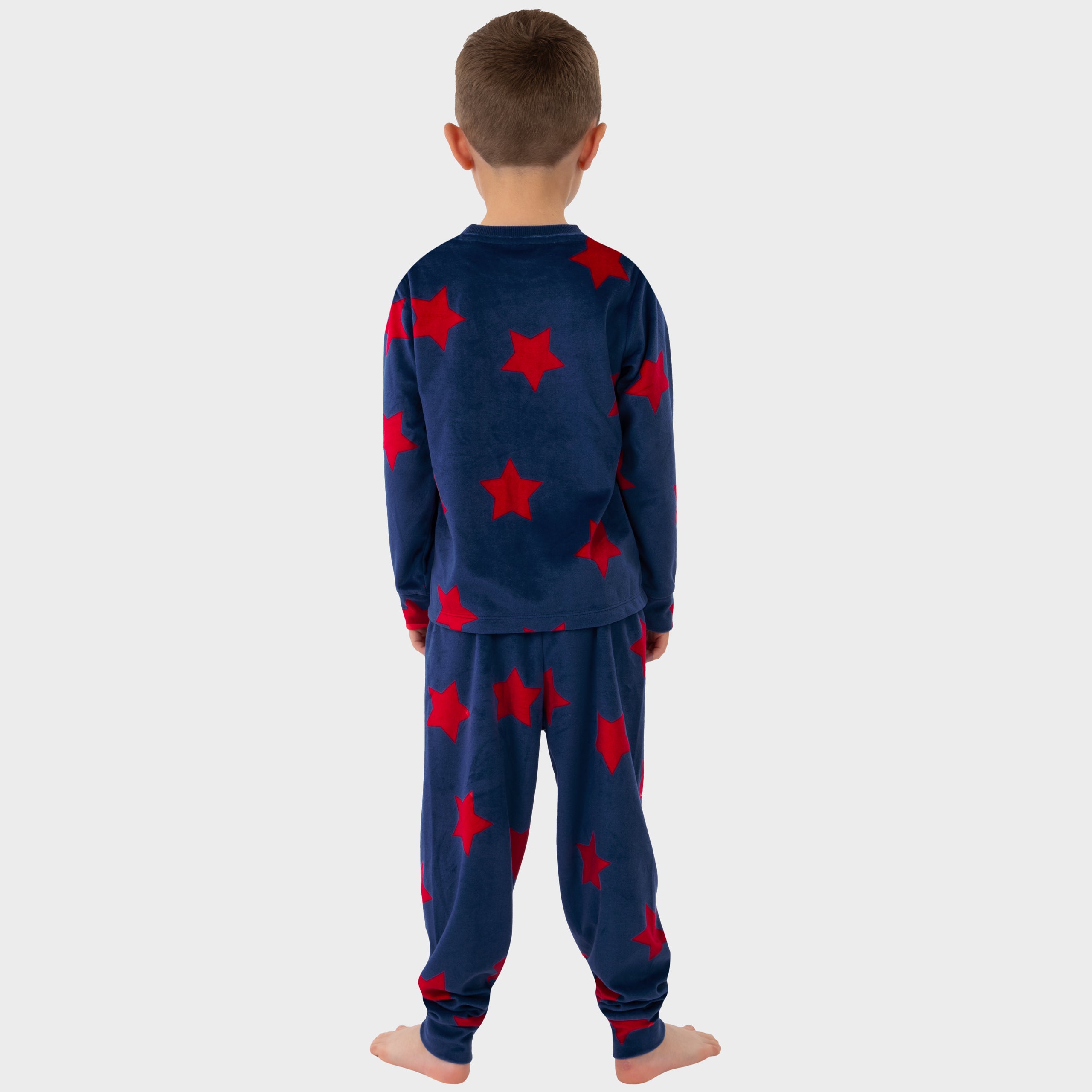 Harry Bear Stars Fleece Pyjamas