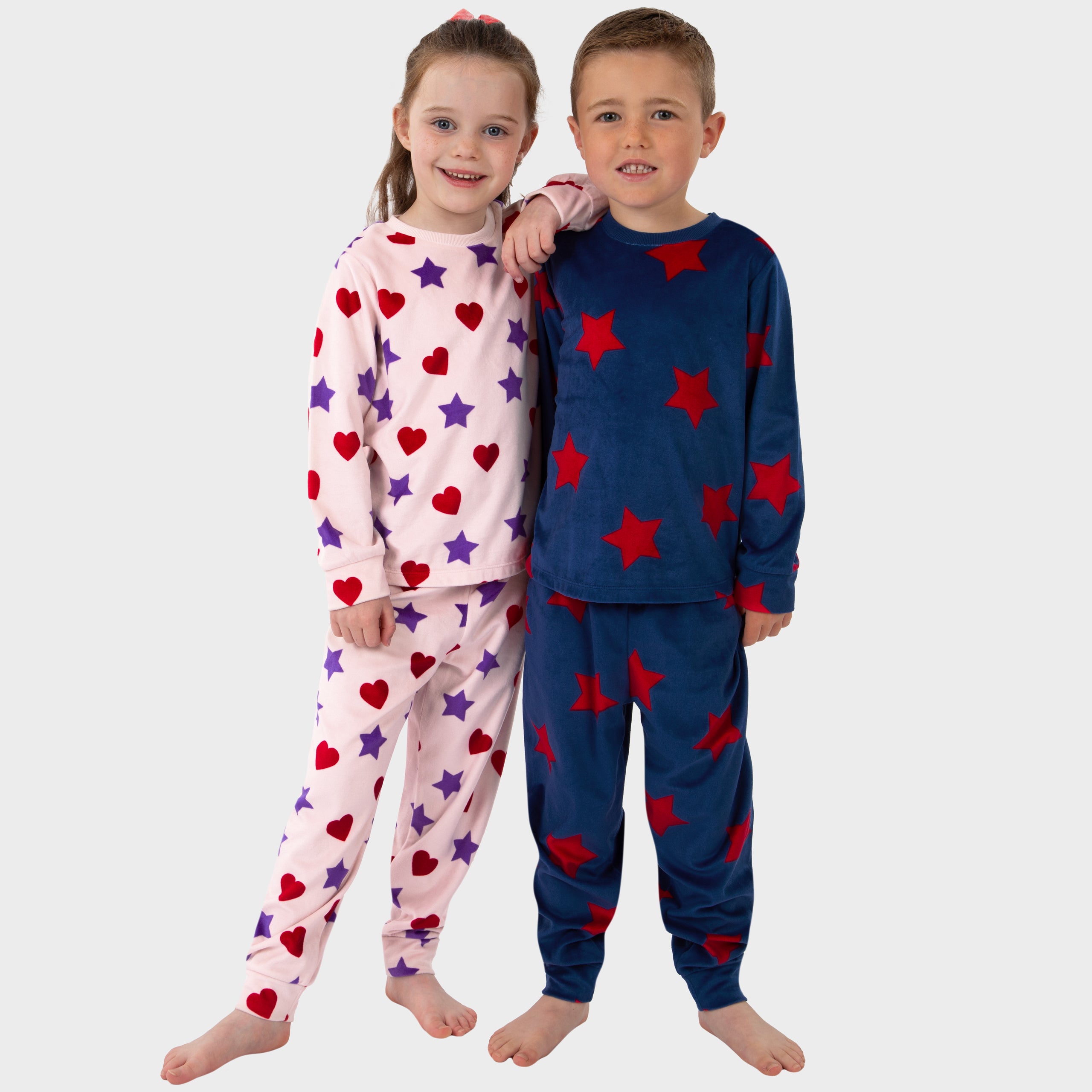 Harry Bear Stars Fleece Pyjamas