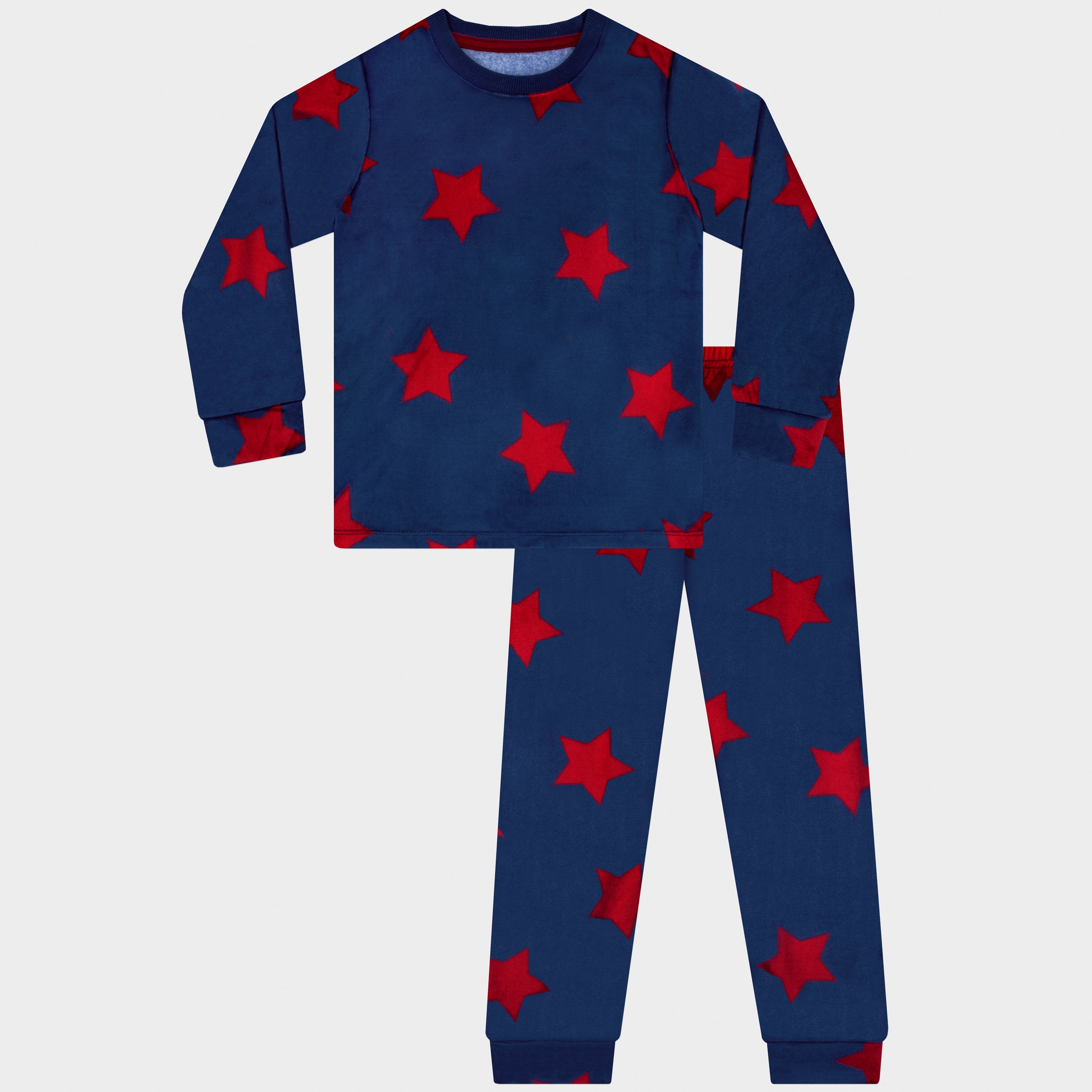 Harry Bear Stars Fleece Pyjamas
