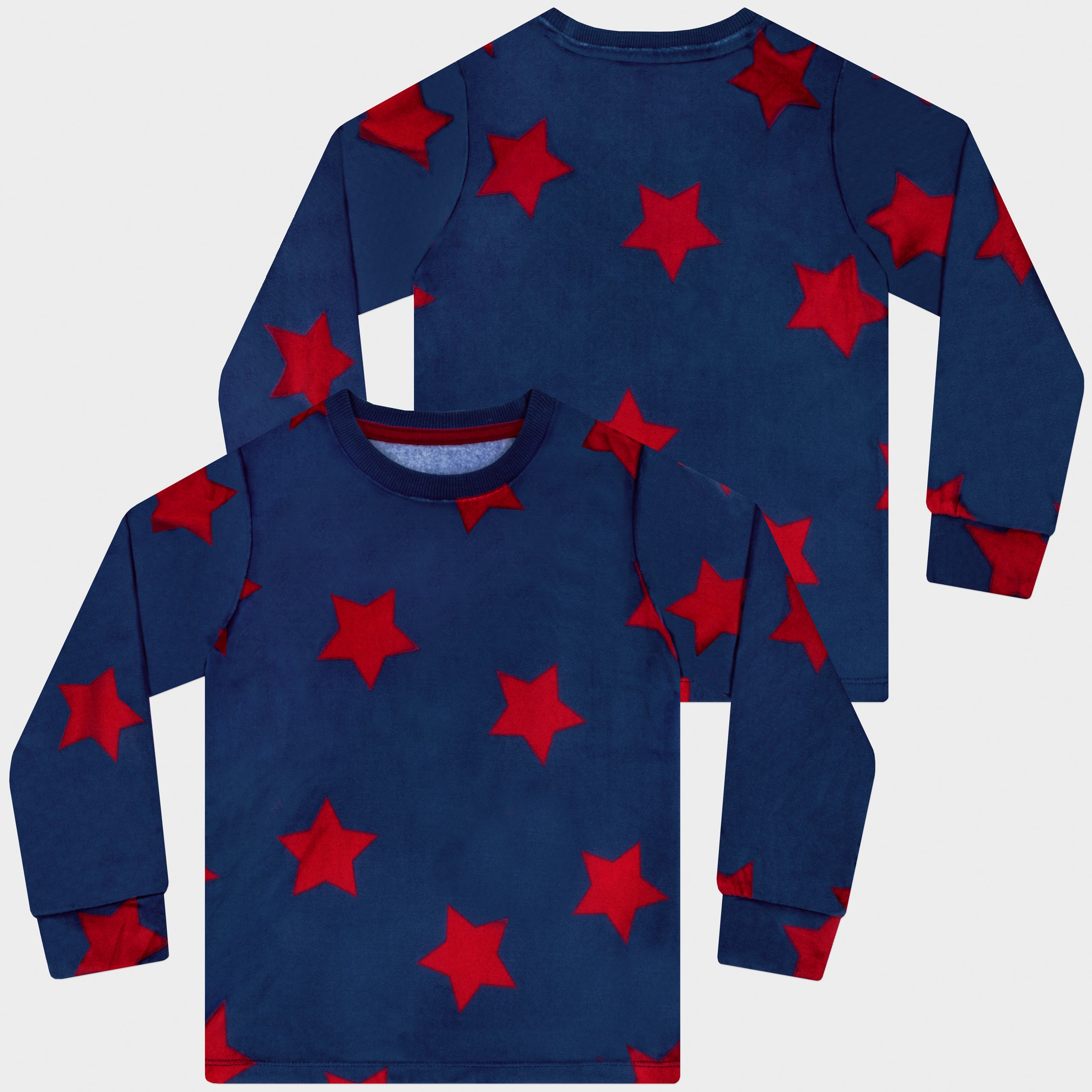 Harry Bear Stars Fleece Pyjamas