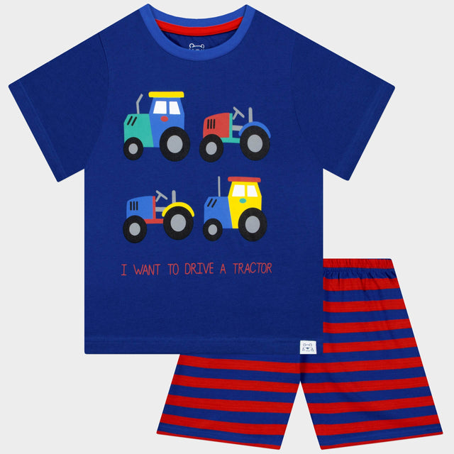 Harry Bear Tractor Short Pyjamas - Character.com