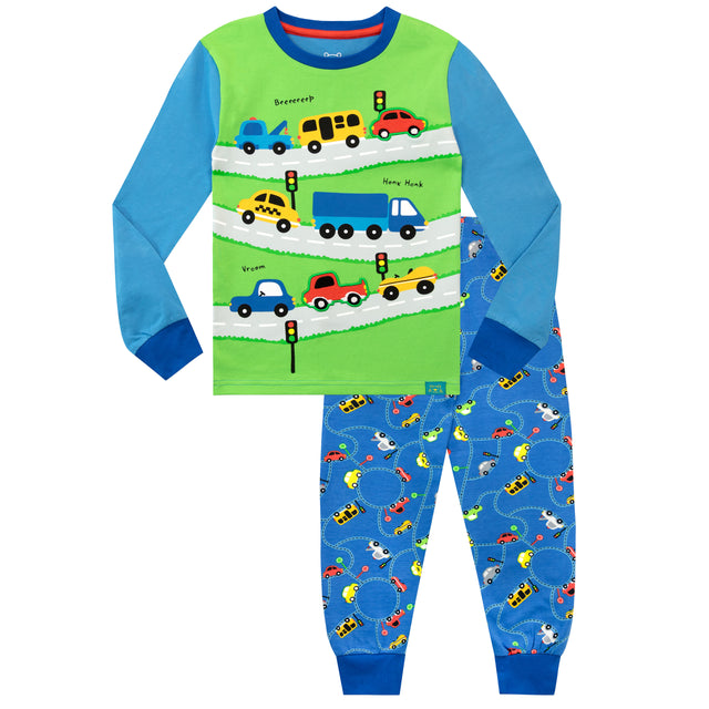 Harry Bear Cars Snuggle Fit Pyjamas