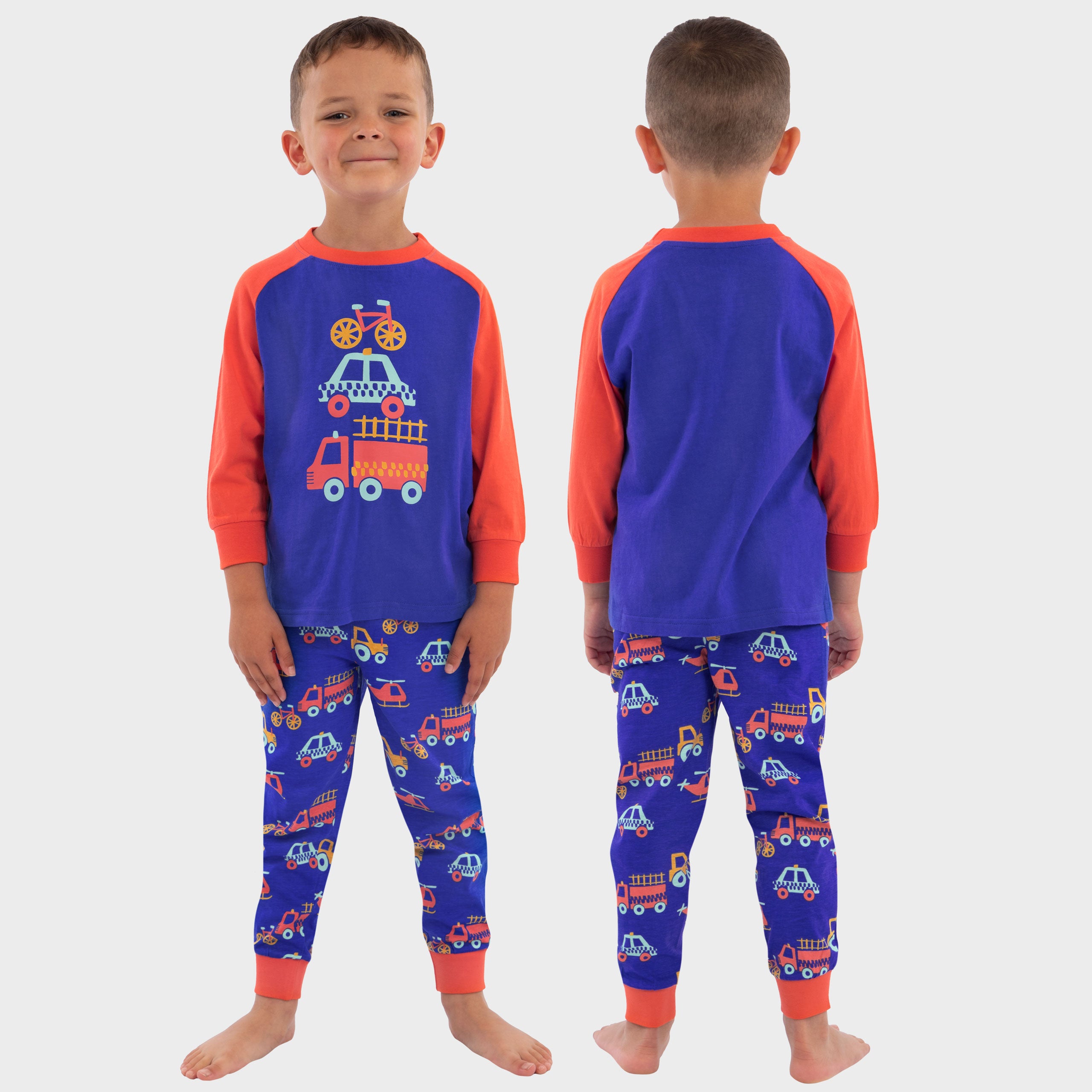 Harry Bear Transport Pyjamas - 2 Pack