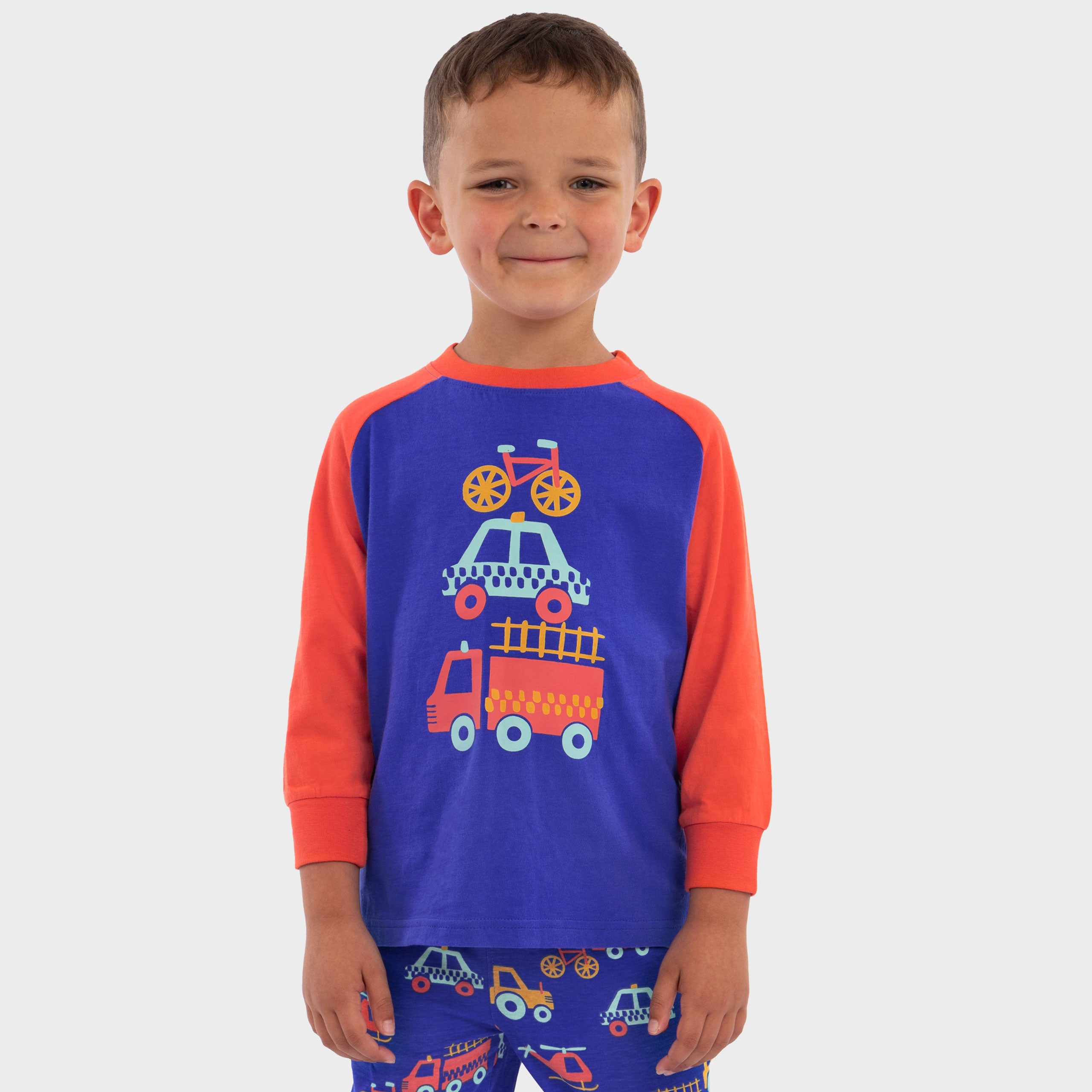 Harry Bear Transport Pyjamas - 2 Pack