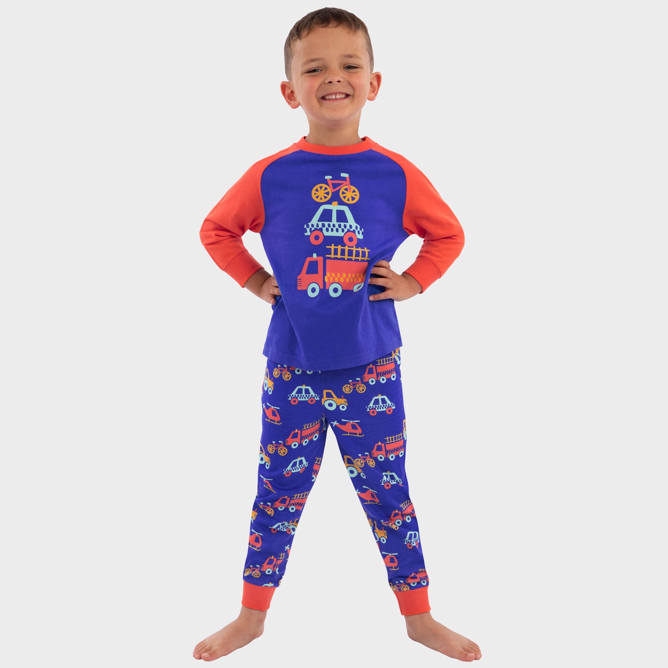 Harry Bear Transport Pyjamas - 2 Pack