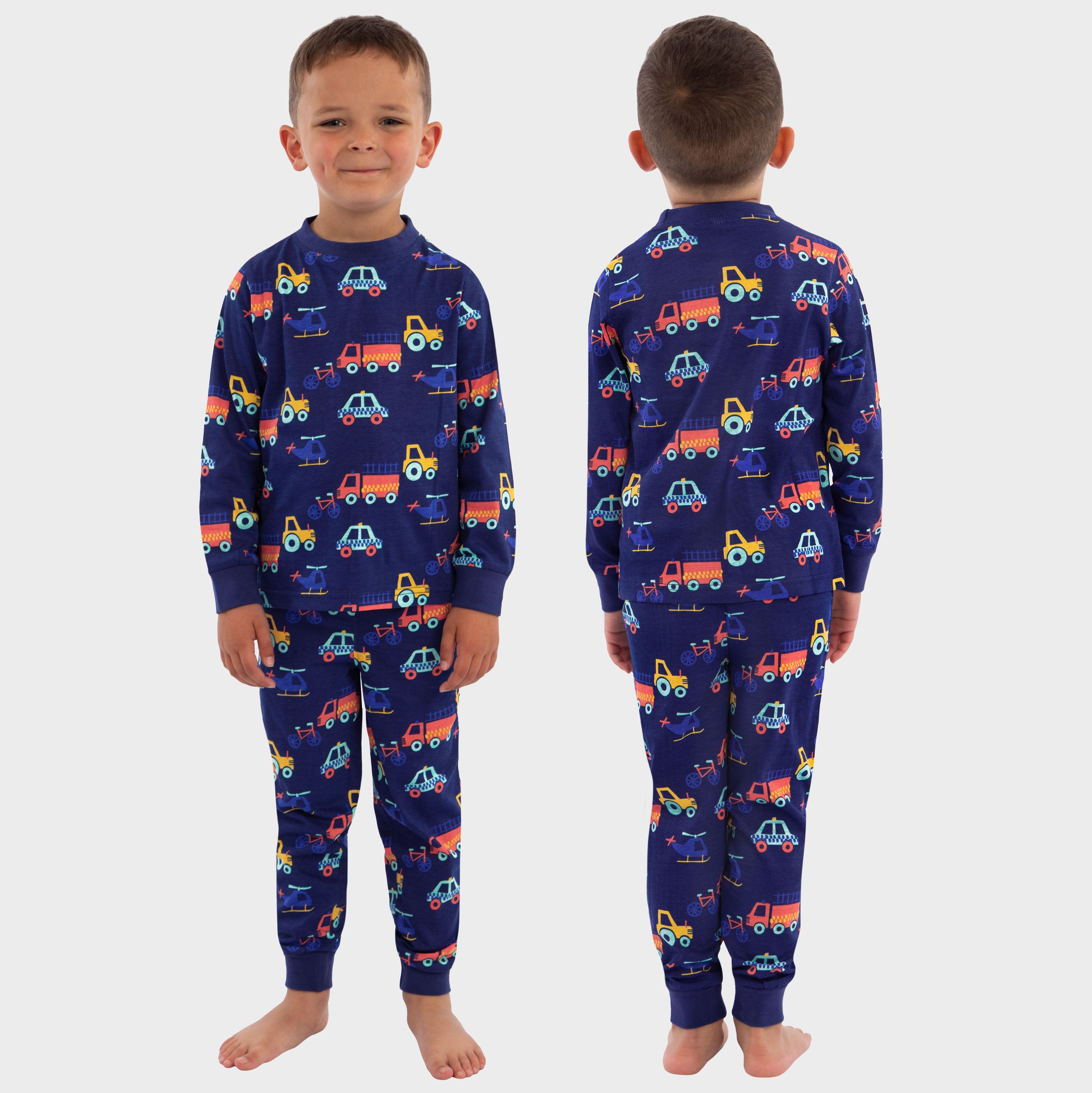 Harry Bear Transport Pyjamas - 2 Pack