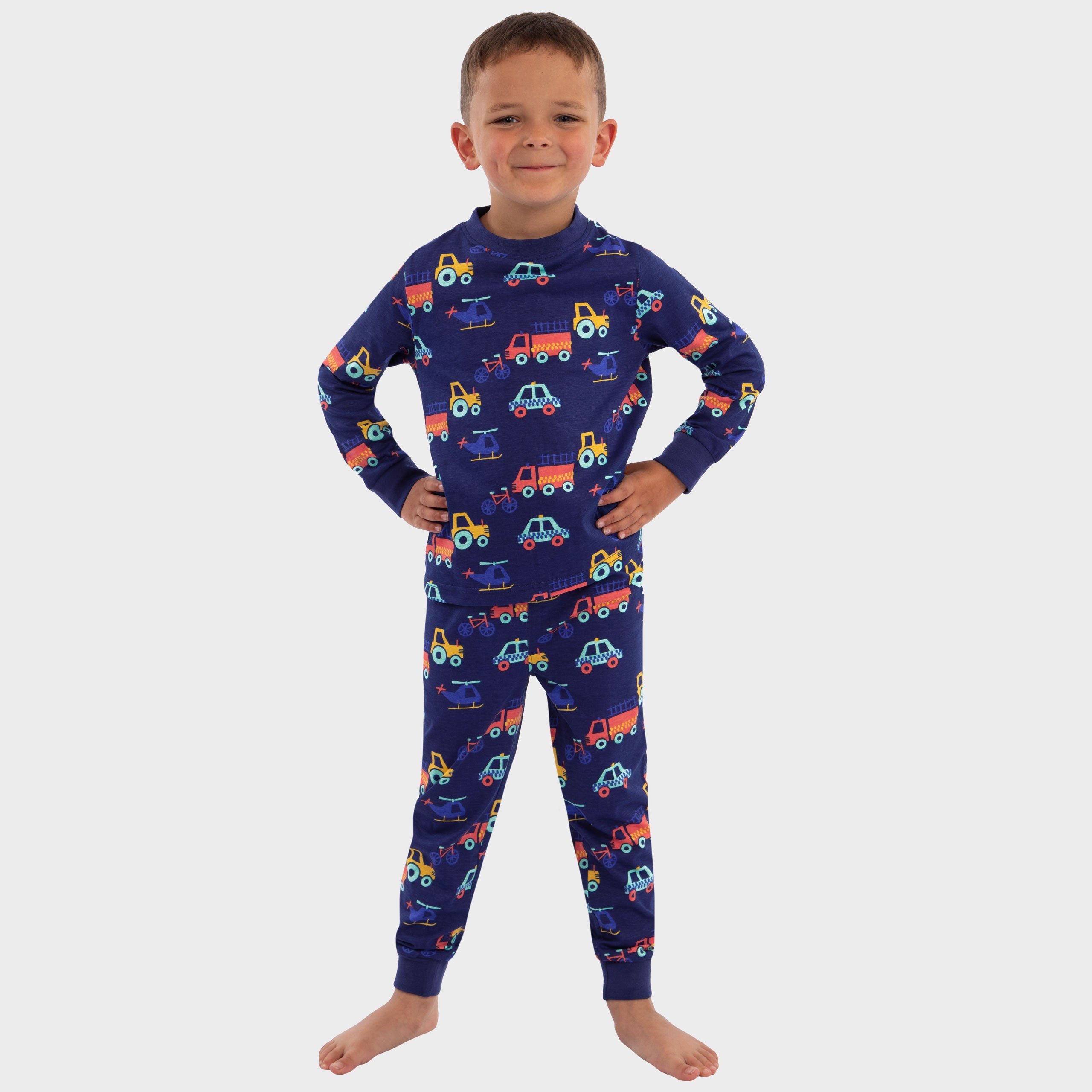 Harry Bear Transport Pyjamas - 2 Pack