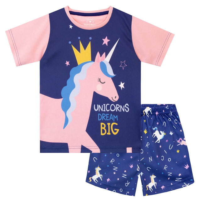 Harry Bear Unicorn Dreams Short Pyjamas - Character.com