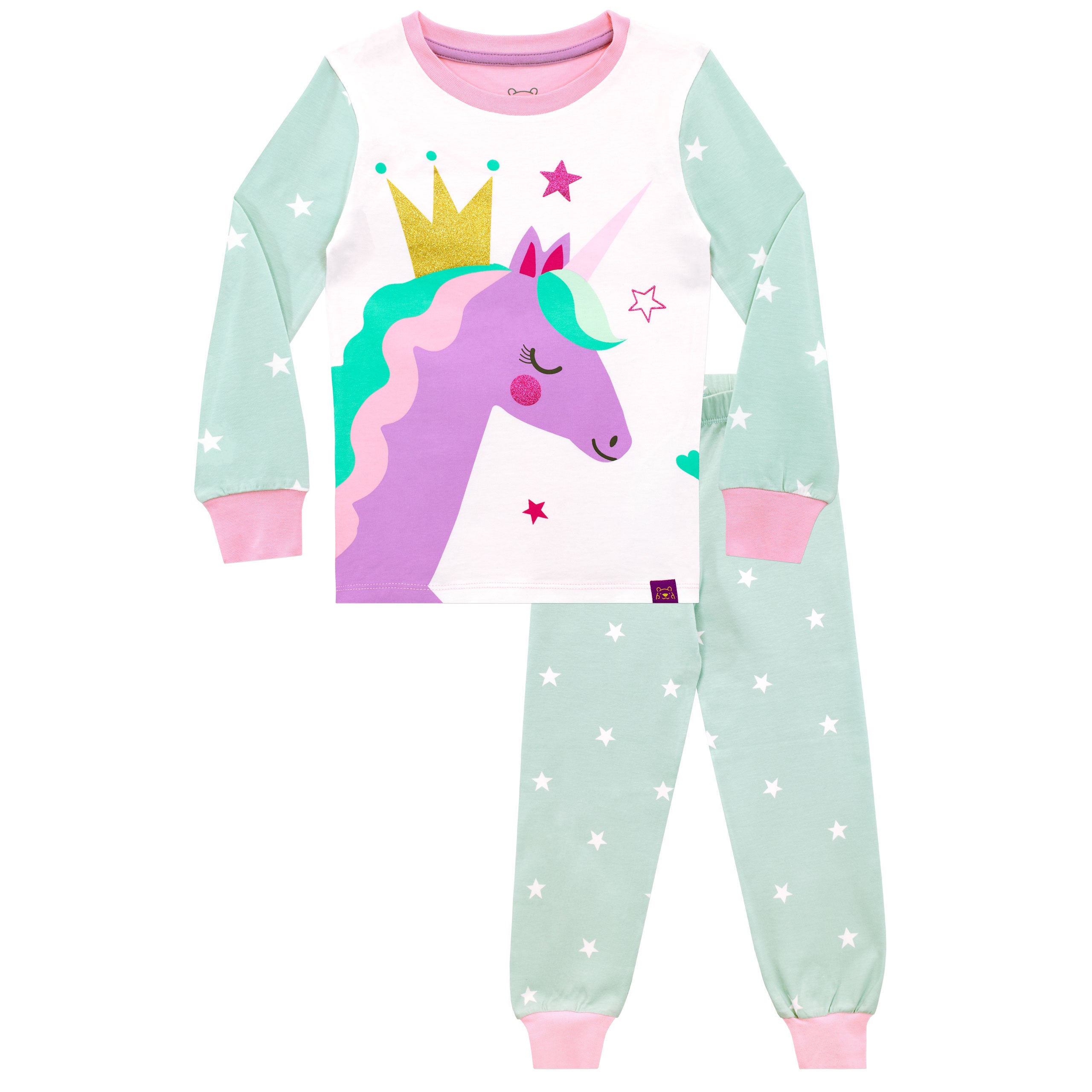 Harry Bear Princess Unicorn Pyjamas - Snuggle fit