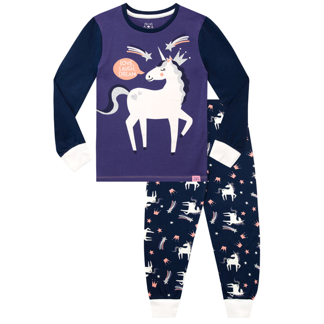 Harry Bear Unicorn Snuggle Fit Pyjamas