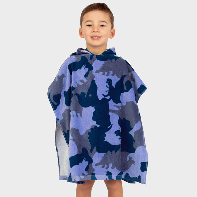 Harry Bear Boys Dino Towel Poncho - Character.com