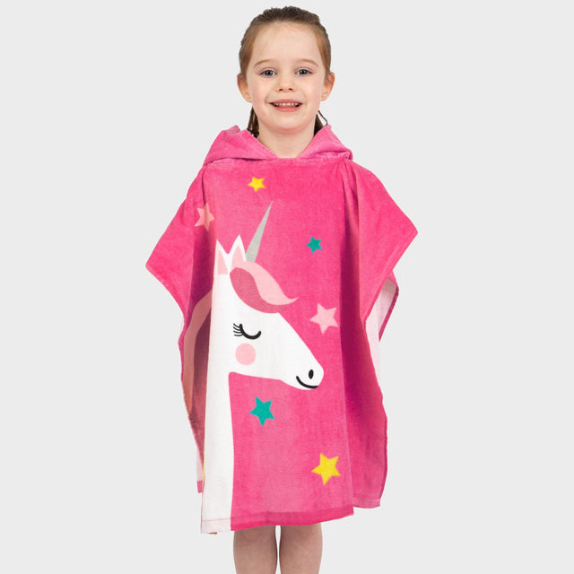 Harry Bear Unicorn Towel Poncho - Character.com