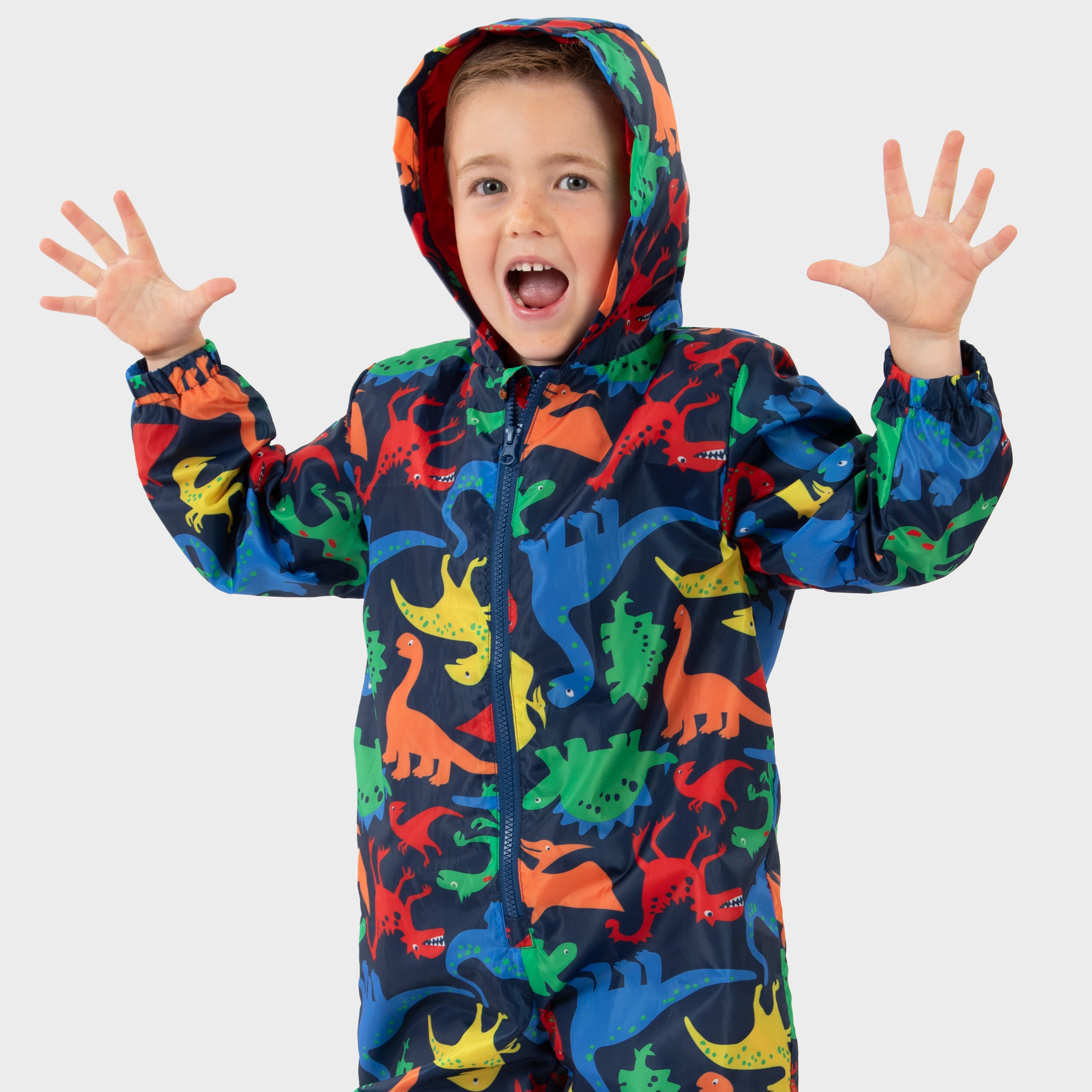 Harry Bear Dinosaur Puddle Suit