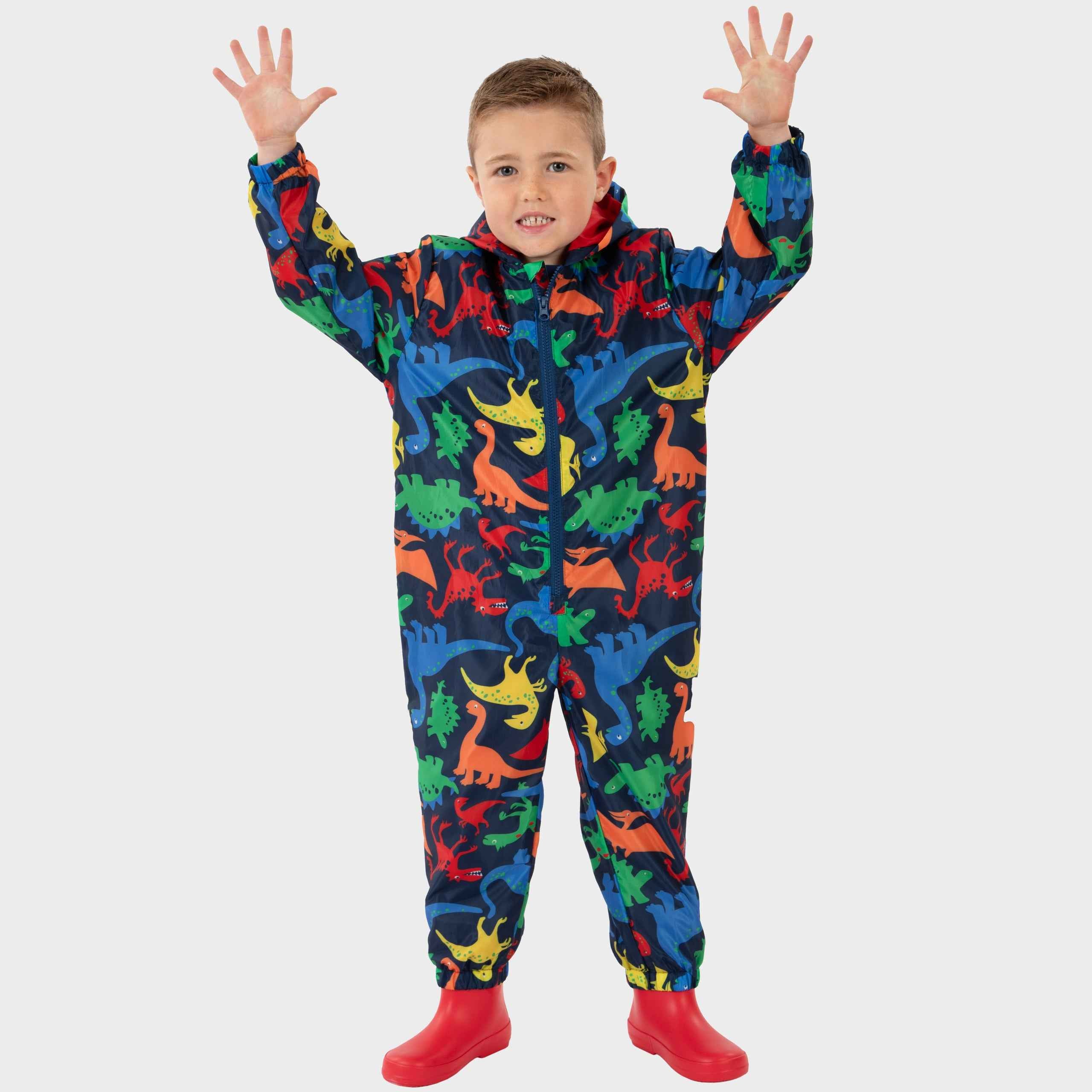 Harry Bear Dinosaur Puddle Suit