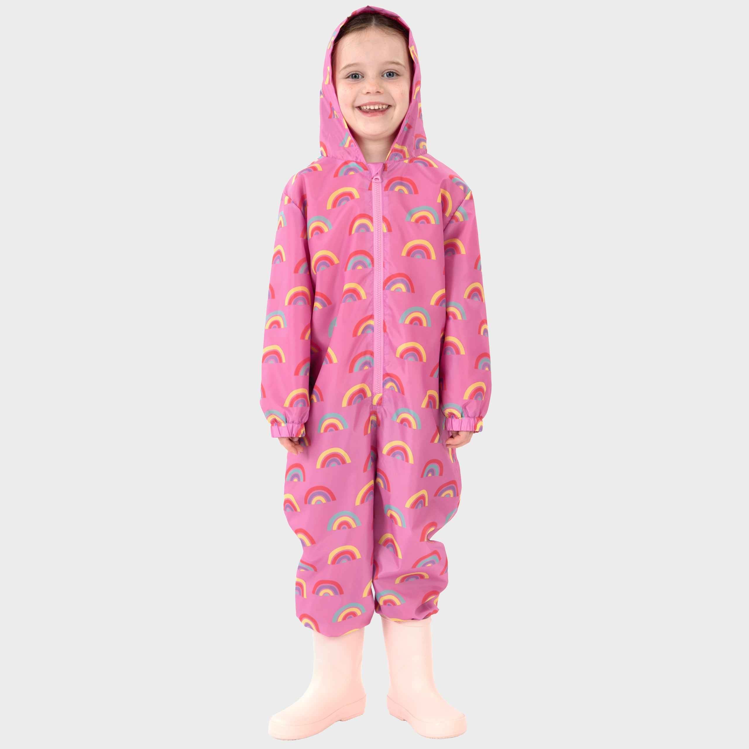 Harry Bear Rainbow Puddle Suit