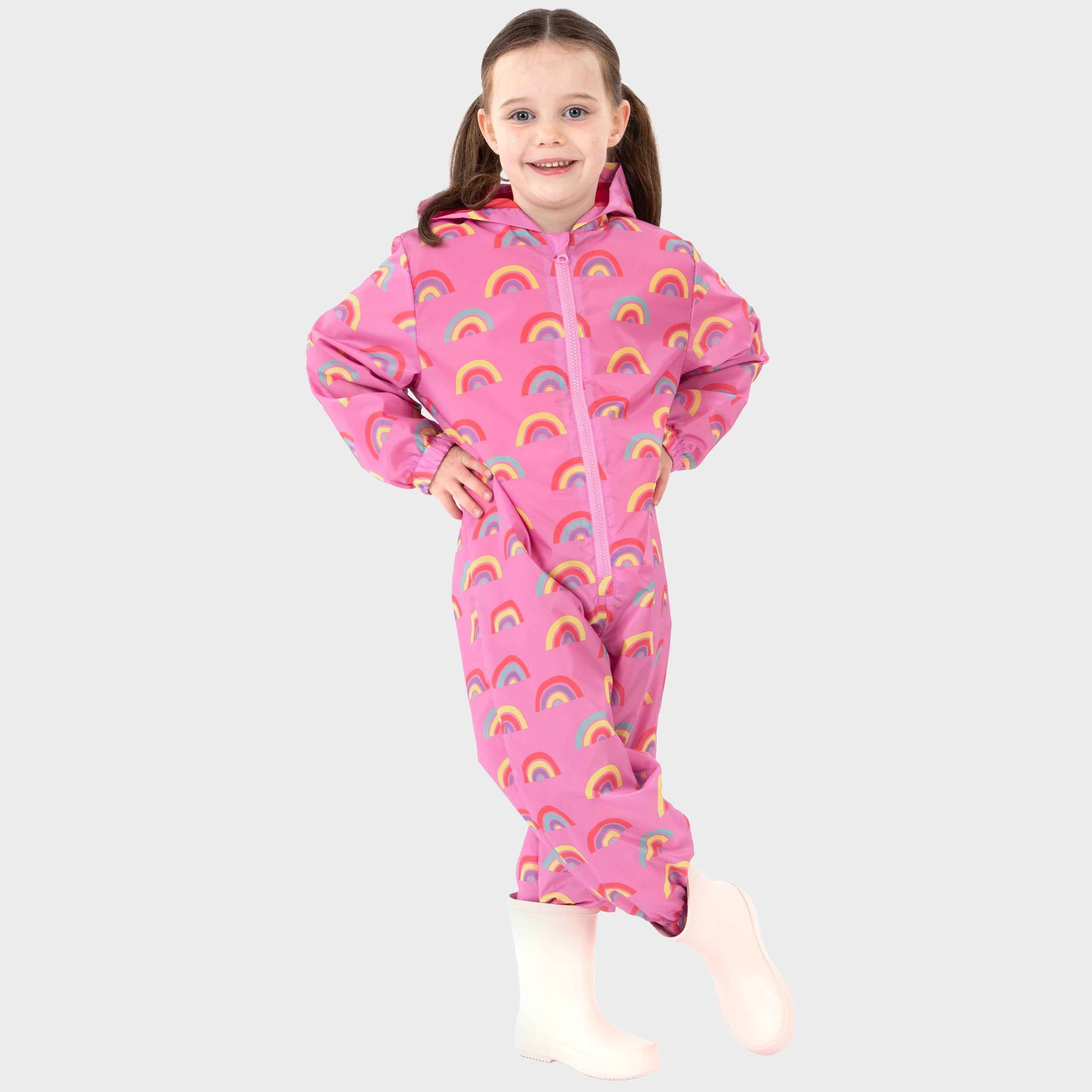 Harry Bear Rainbow Puddle Suit