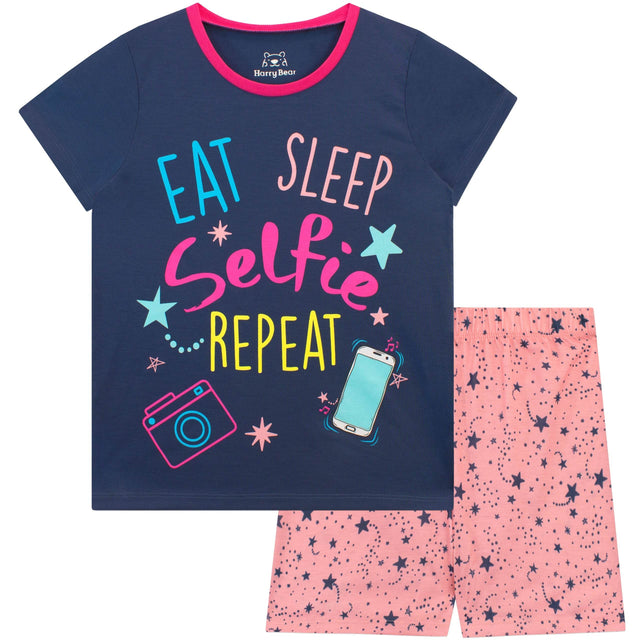 Harry Bear Selfie Short Pyjamas - Character.com