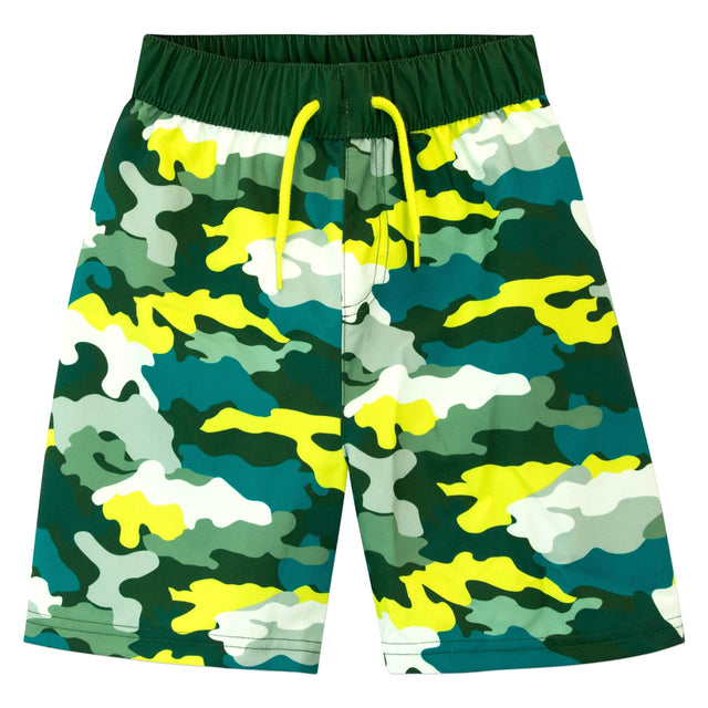 Harry Bear Camo Swim Shorts - Character.com