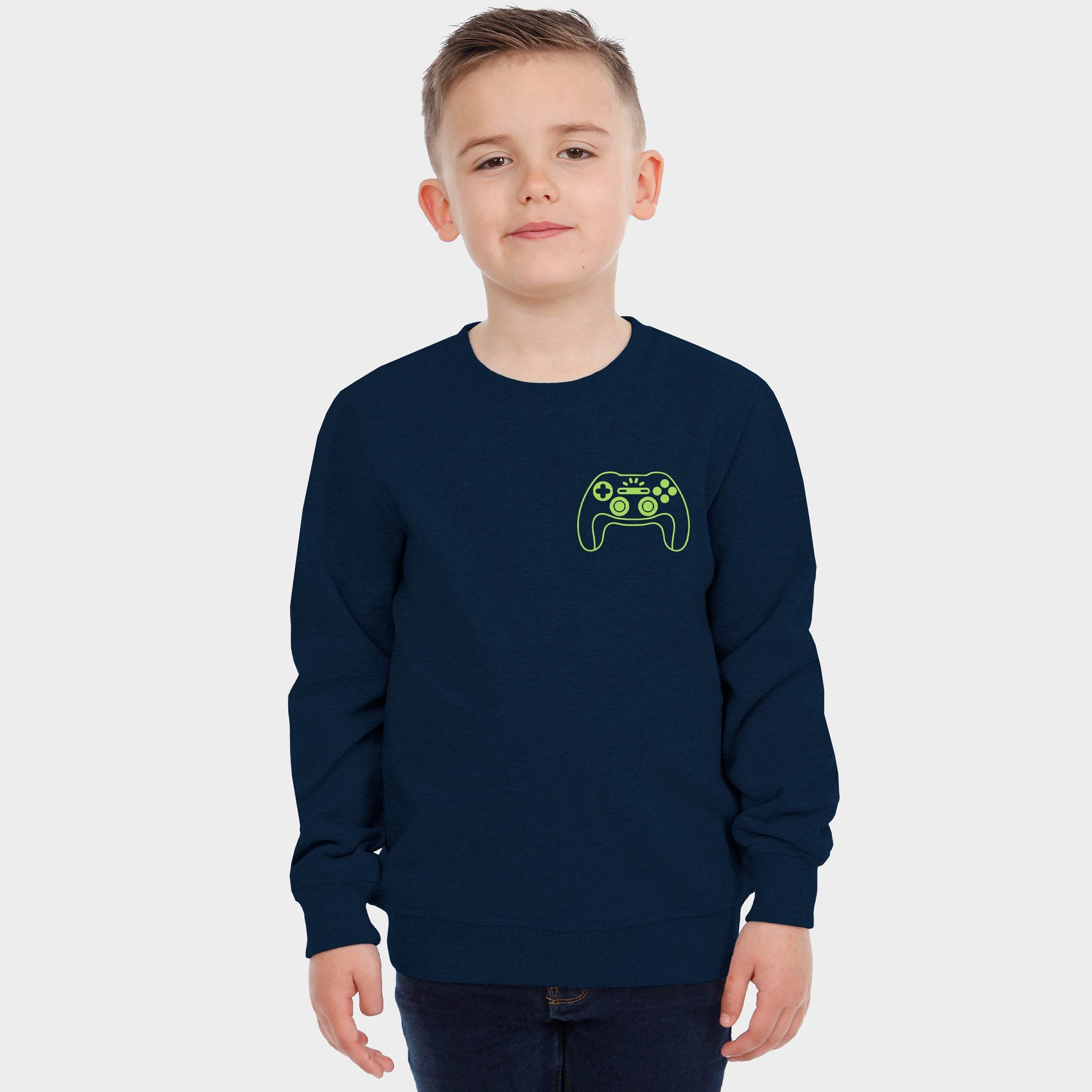 Harry Bear Gaming Sweatshirt - Born To Be A Gamer - Character.com