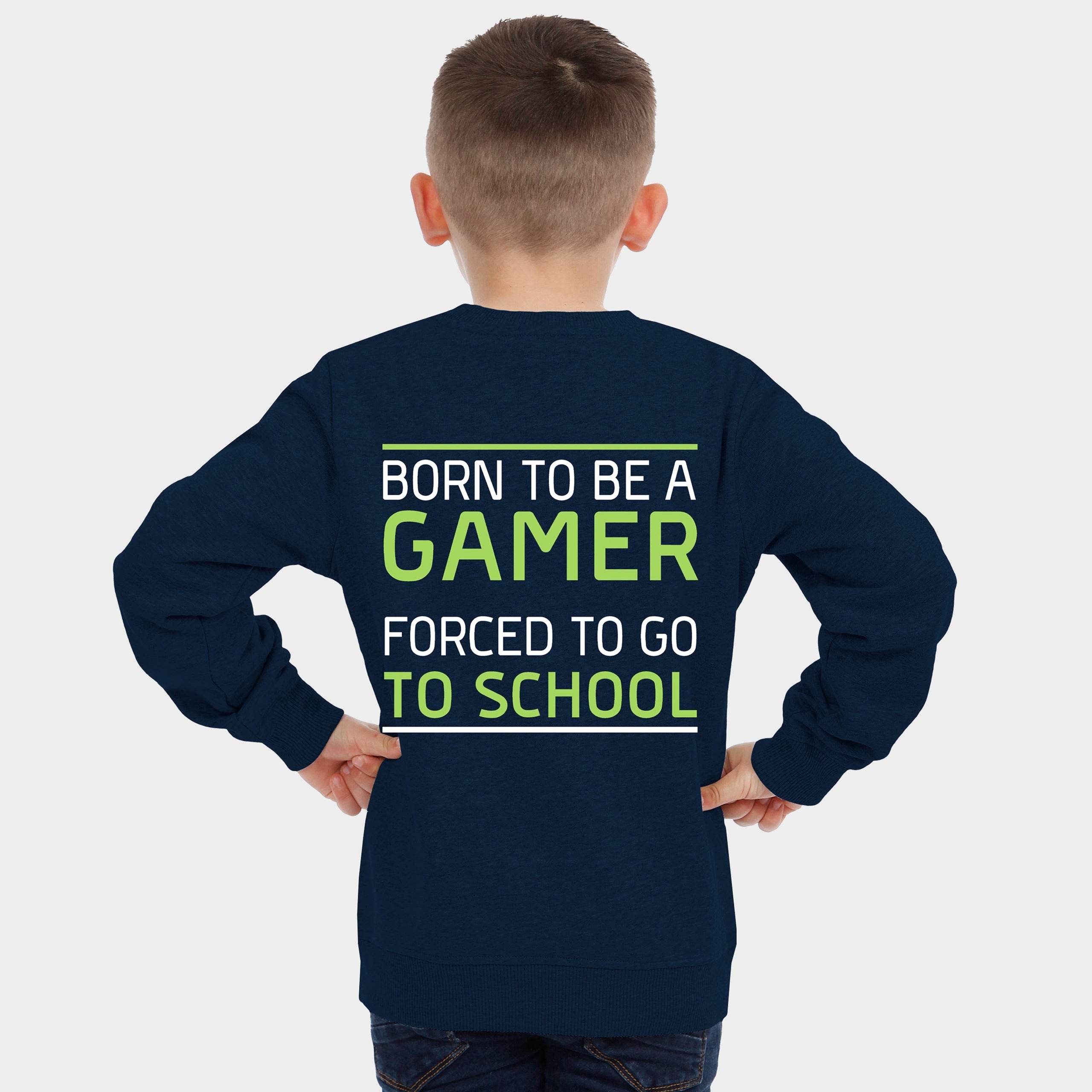 Harry Bear Gaming Sweatshirt - Born To Be A Gamer - Character.com