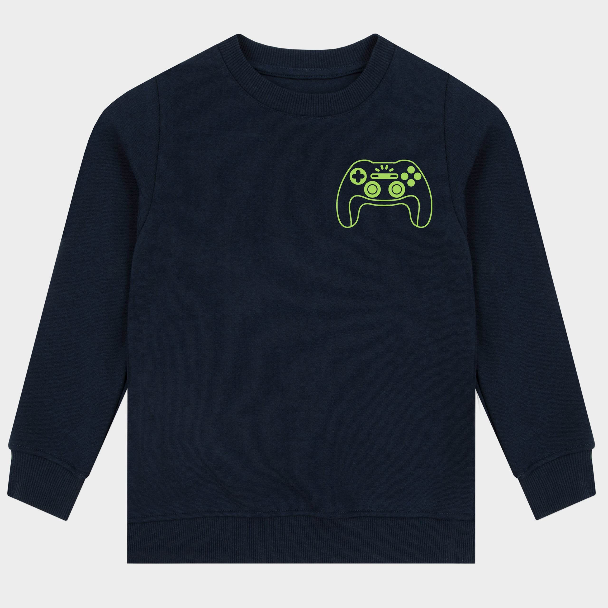 Harry Bear Gaming Sweatshirt - Born To Be A Gamer - Character.com