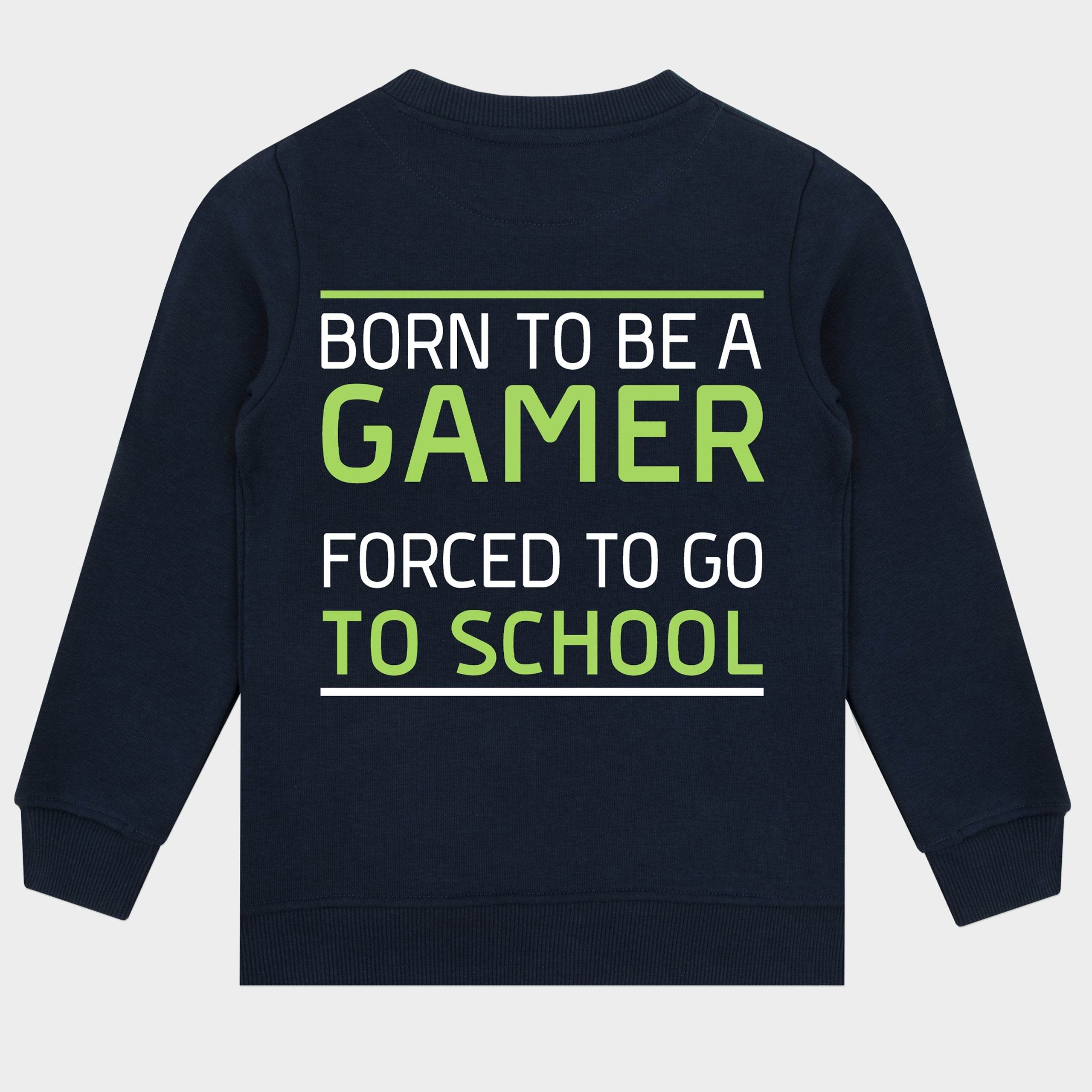 Harry Bear Gaming Sweatshirt - Born To Be A Gamer - Character.com
