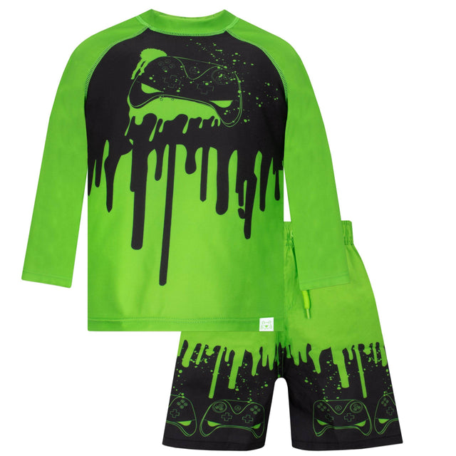 Harry Bear Gaming Swim Set - Slime - Character.com