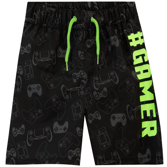 Harry Bear Gaming Swimming Shorts - Character.com