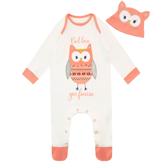 Harry Bear Baby Owl Love You Forever Sleepsuit - Character.com