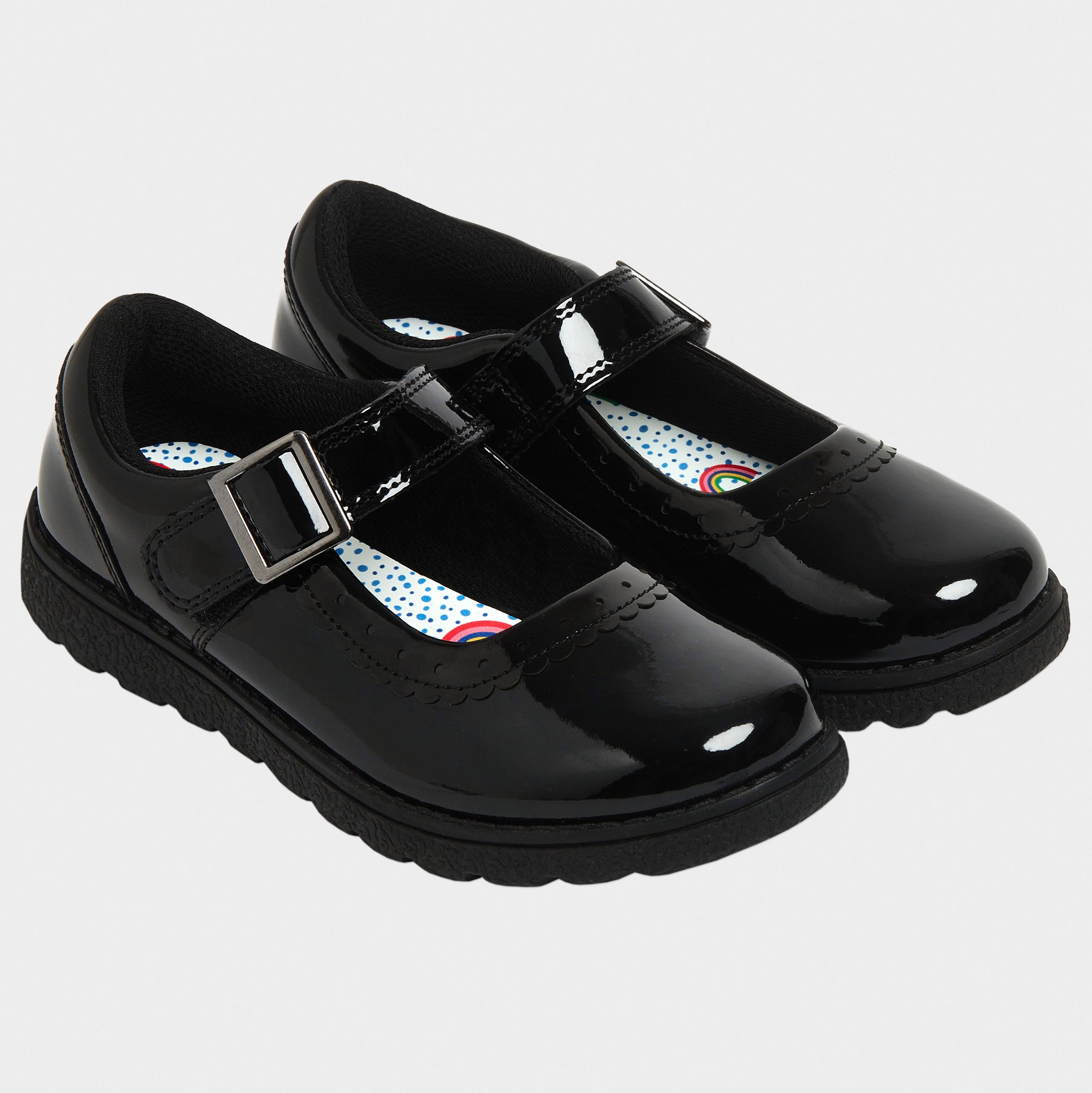 Harry Bear Rainbow School Shoes