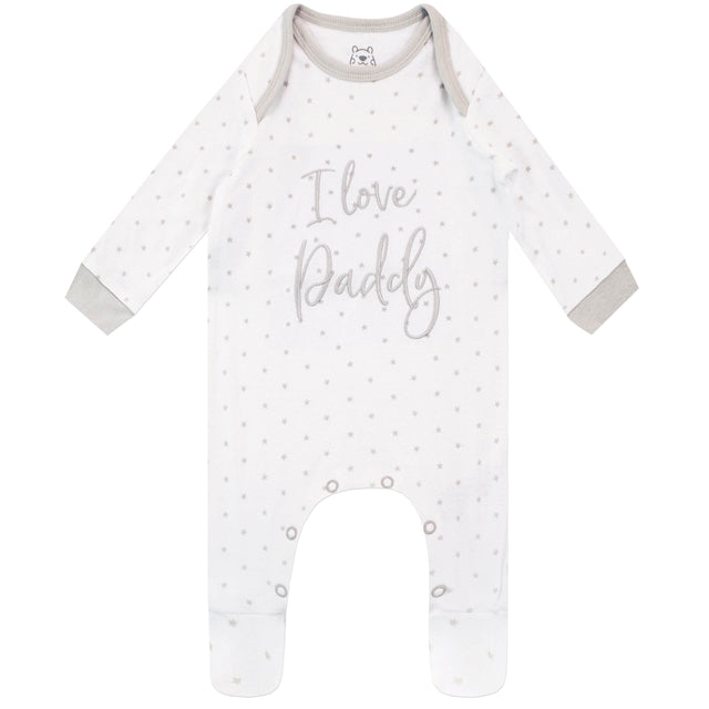 Harry Bear Baby I Love Daddy Sleepsuit - Character.com