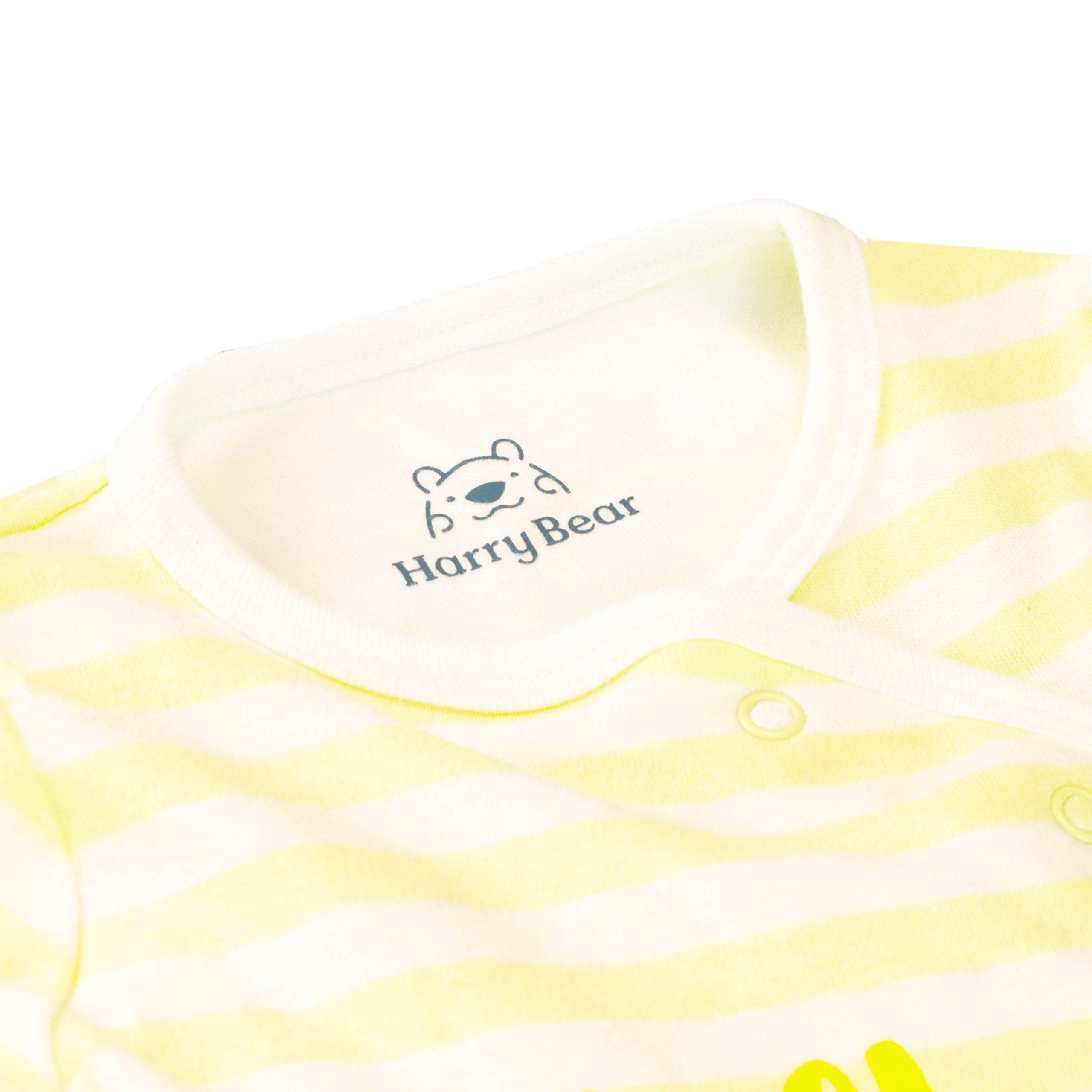 Harry Bear Baby Milk Cuddles Nap Repeat Sleepsuit - Character.com